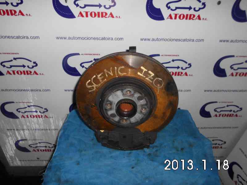 RENAULT Scenic 2 generation (2003-2010) Front Left Wheel Hub 8200297028 18342608