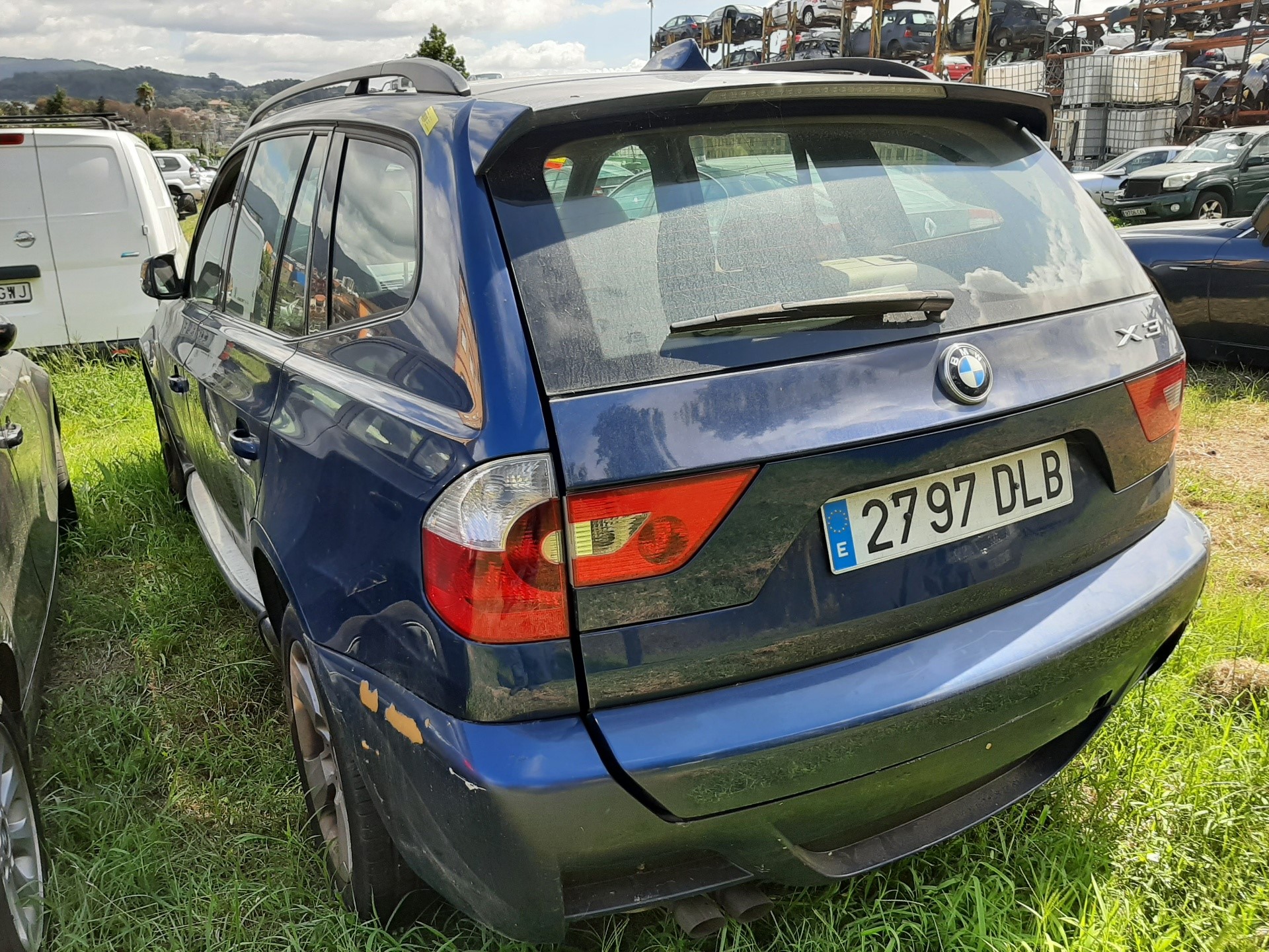 BMW X3 E83 (2003-2010) Зеркало передней левой двери 51163452699 24022577