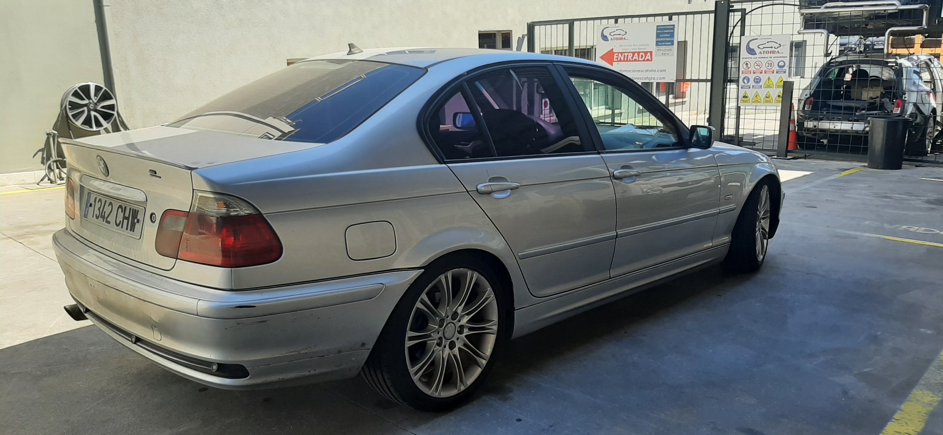 BMW 3 Series E46 (1997-2006) Galinių kairių durų spyna 51227011245 24933479