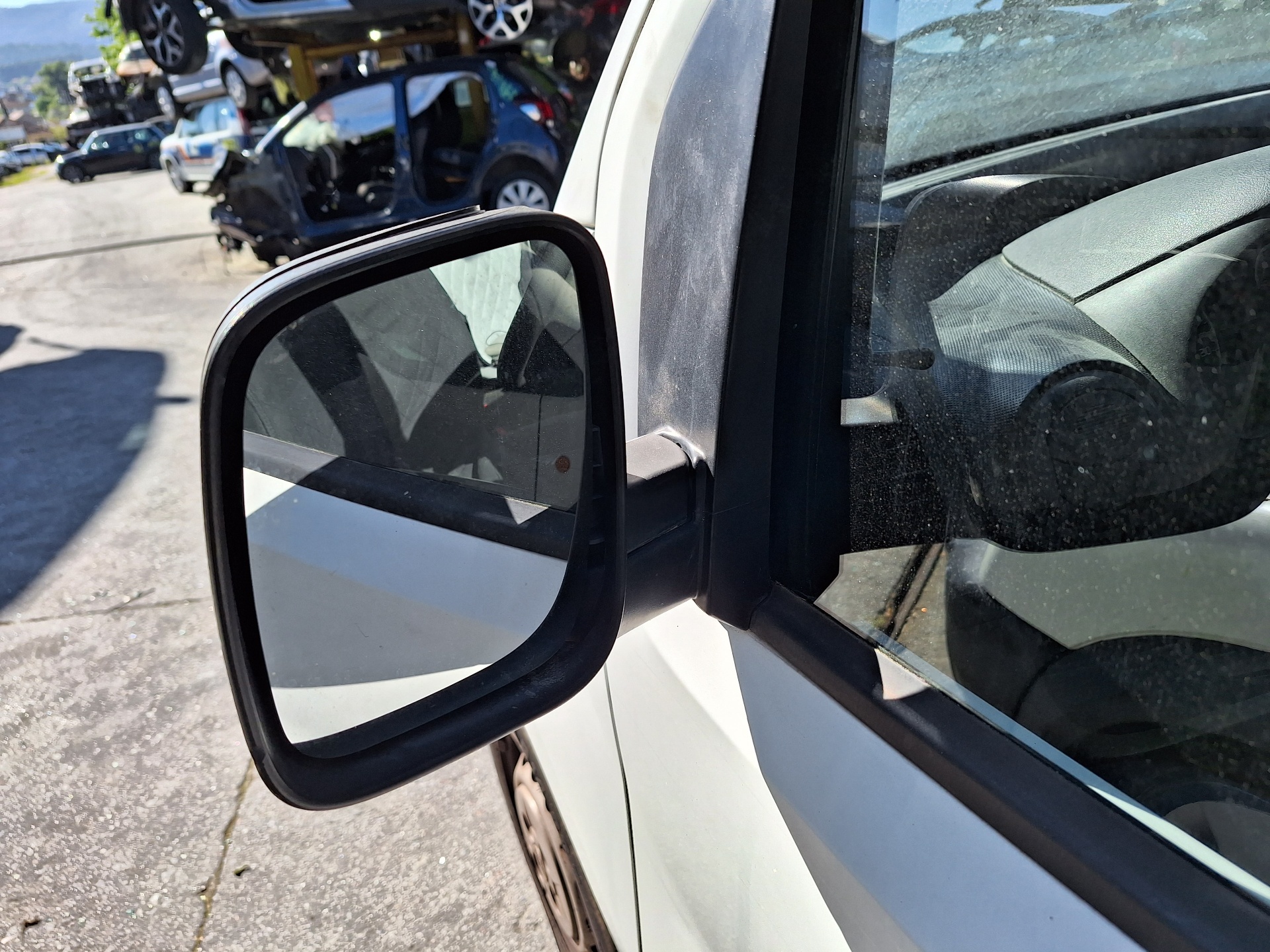 FIAT Fiorino 3 generation (2008-2023) Priekinių kairių durų veidrodis 735460570 24541185