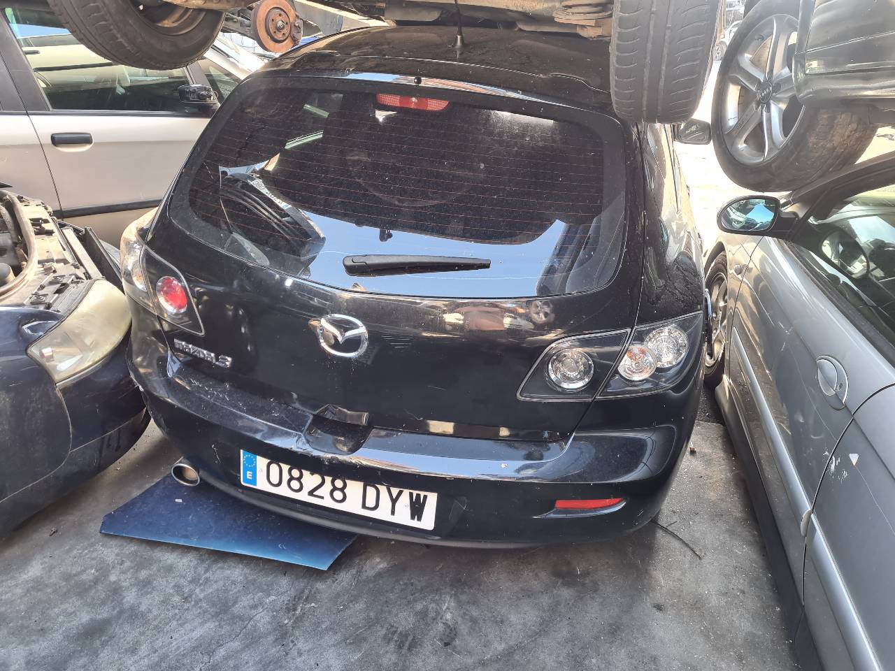 MAZDA 3 BK (2003-2009) Främre höger dörrlås 5N6AA21812FC 21670630