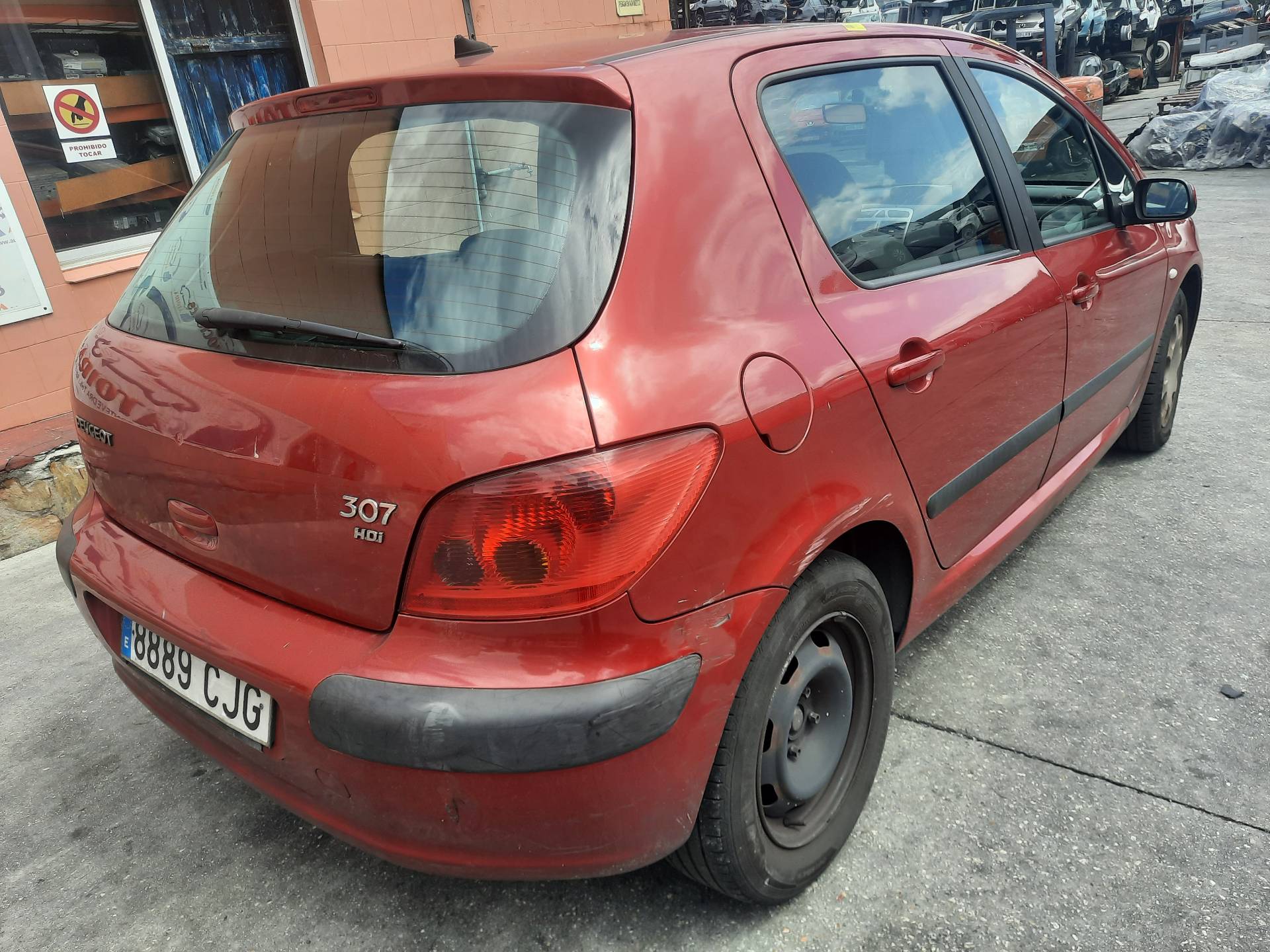 PEUGEOT 307 1 generation (2001-2008) Генератор 9646321880,0124525035 18595514