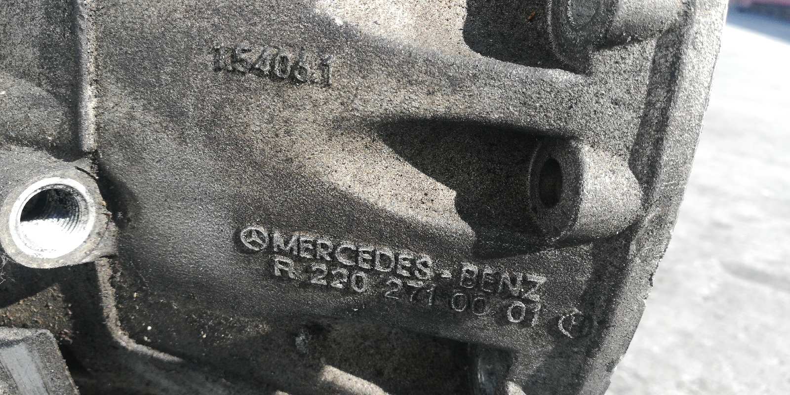 MERCEDES-BENZ E-Class W211/S211 (2002-2009) Greičių dėžė (pavarų dėžė) 2202701300,7226260 18491050