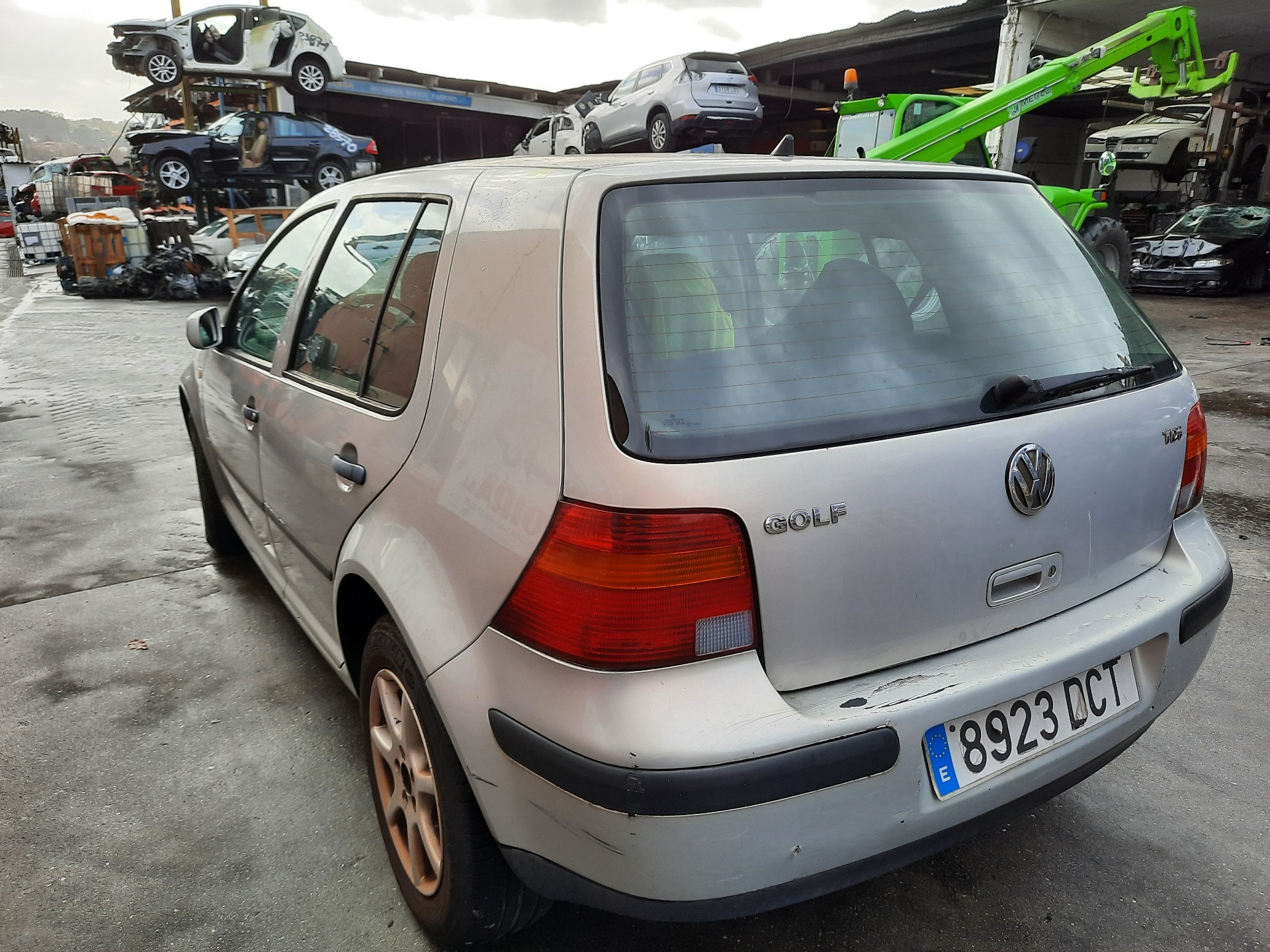 VOLKSWAGEN Bora 1 generation (1998-2005) Замок задней левой двери 3B4839015AL 18574931