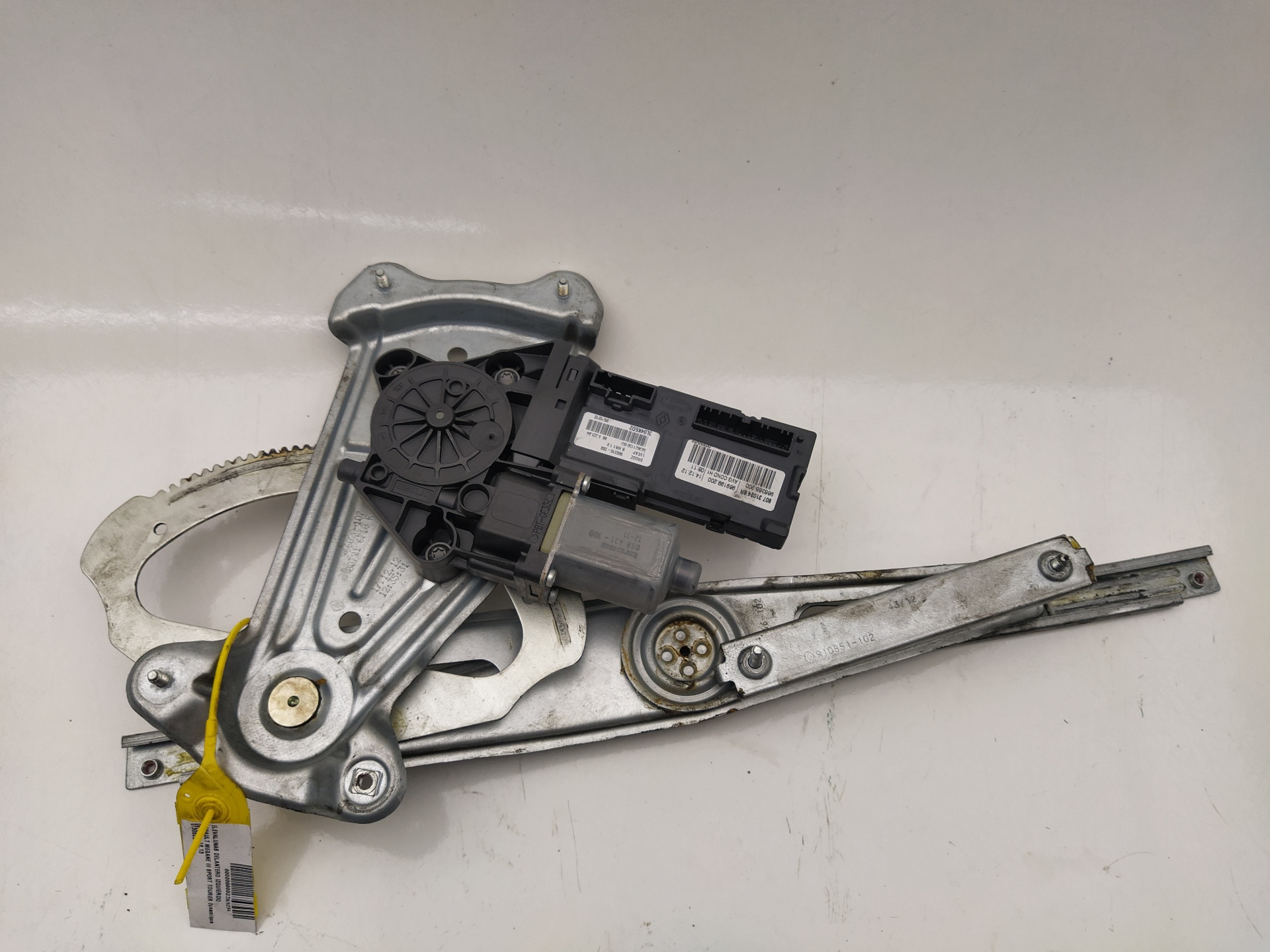 RENAULT Megane 3 generation (2008-2020) Front Left Door Window Regulator 0130822479,966415103,969199200 23840543