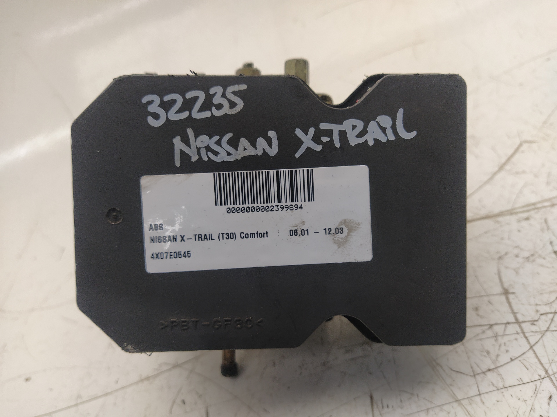 NISSAN X-Trail T30 (2001-2007) ABS blokas 4X07E0545 25041993