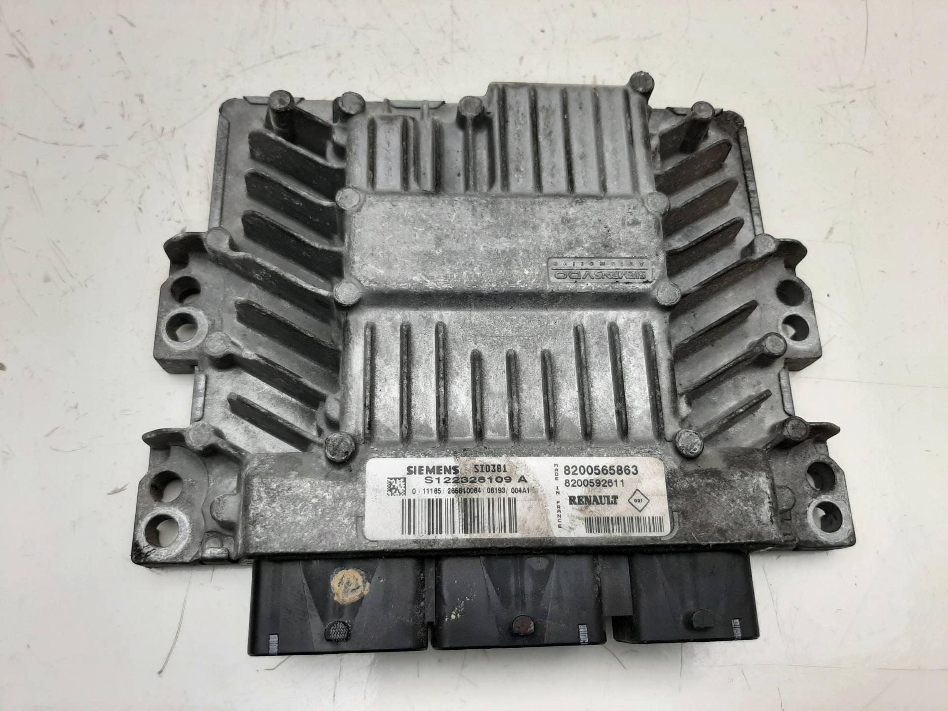 RENAULT Megane 2 generation (2002-2012) Engine Control Unit ECU 8200565863,8200565863 20566007