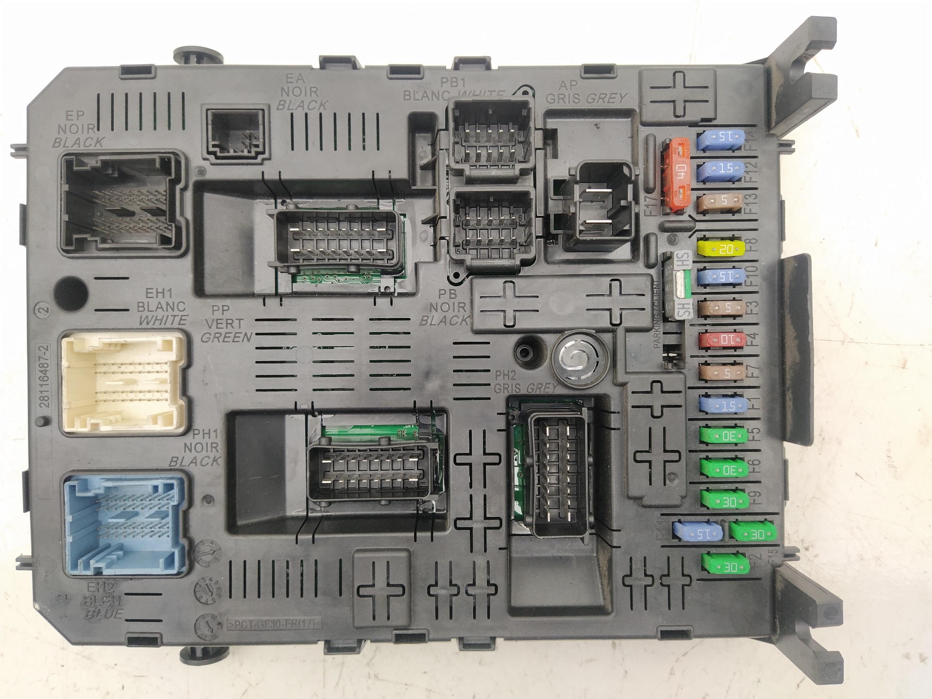 PEUGEOT 308 T7 (2007-2015) Fuse Box 281197595 24603780