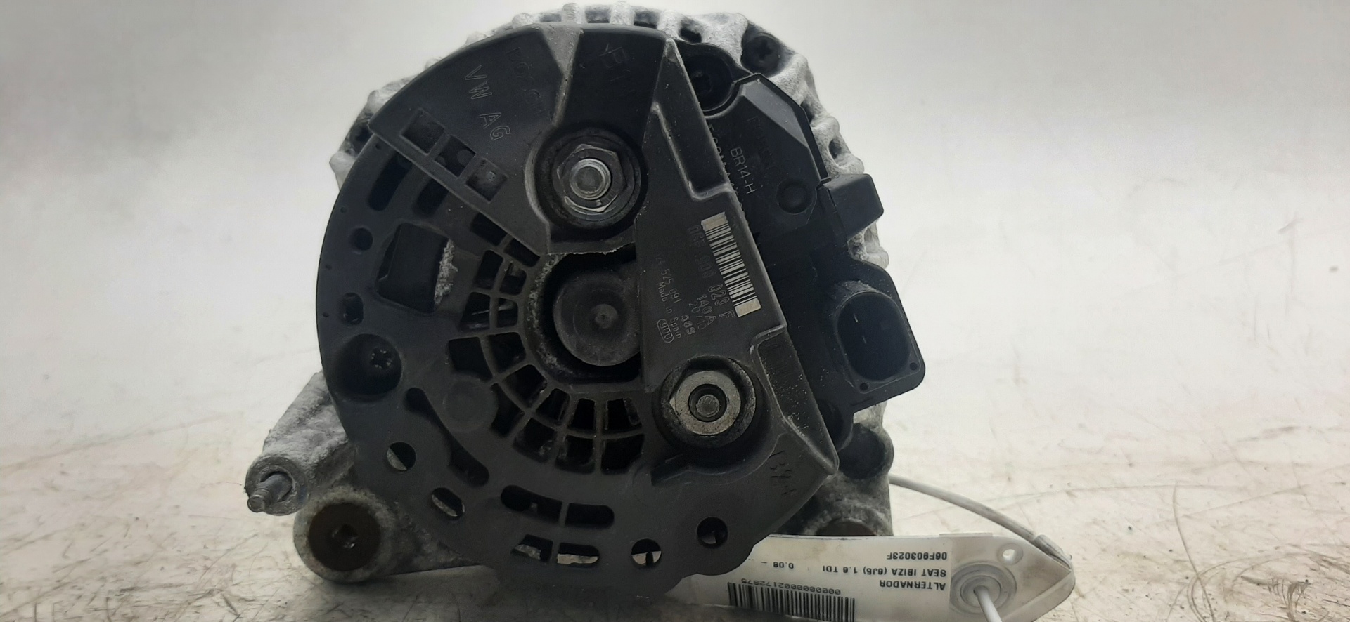 SEAT Ibiza 4 generation (2008-2017) Alternator 06F903023F 18628132