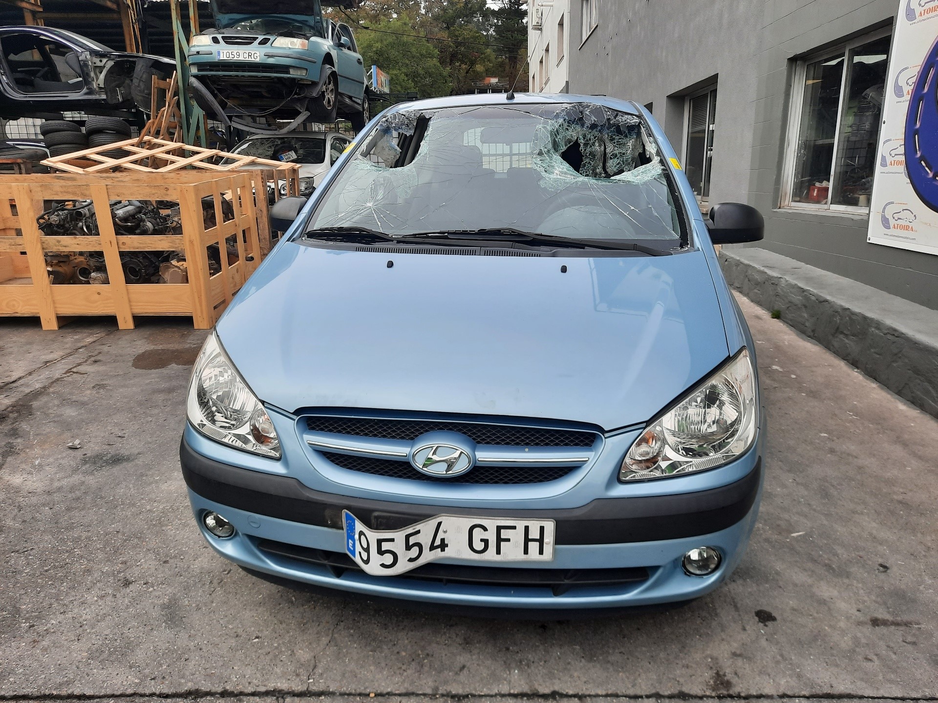 HYUNDAI Getz 1 generation (2002-2011) Ilmaisin Pyyhkijän vipu 75733A 18622534