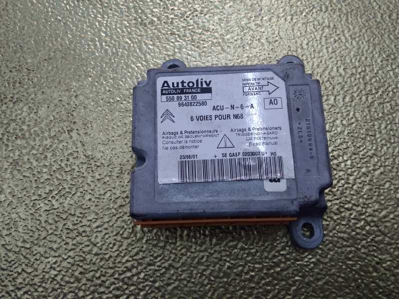 CITROËN Xsara Picasso 1 generation (1999-2010) SRS Control Unit 9640822580, 550893100, 216196945 18444560