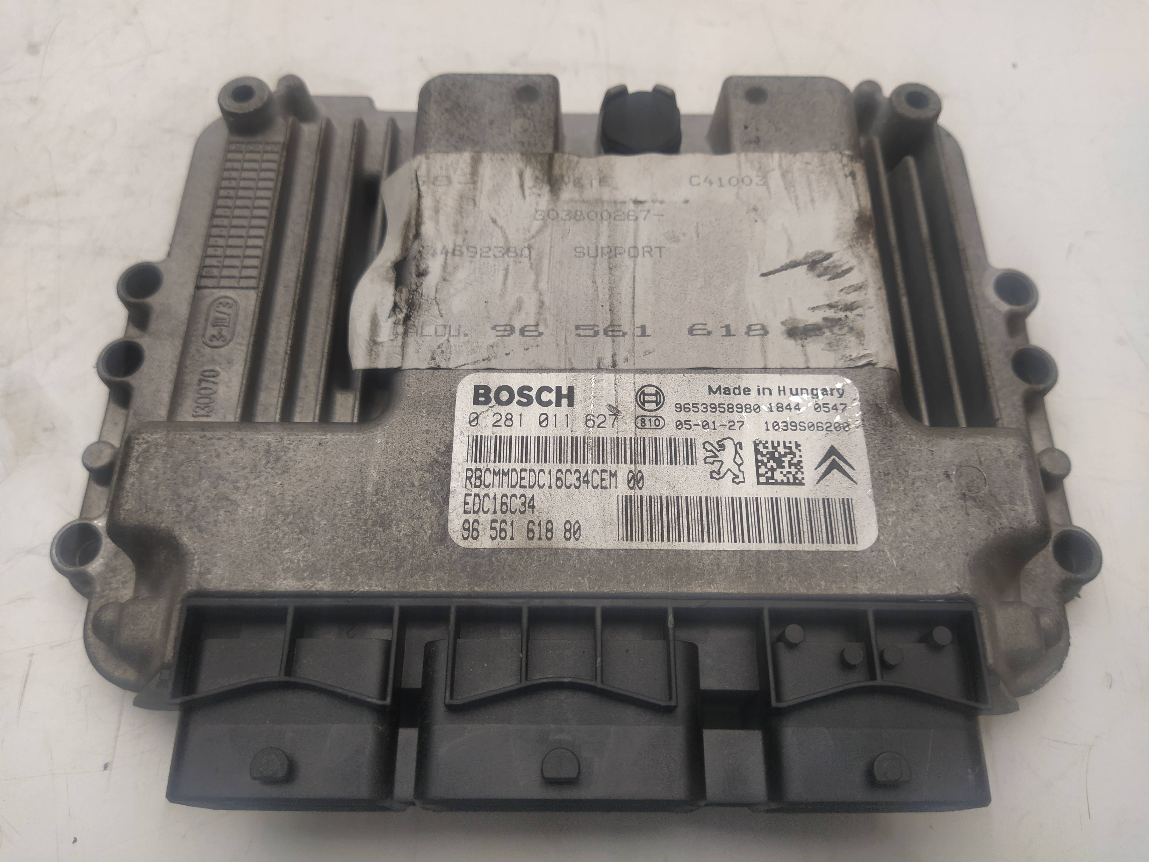 MERCEDES-BENZ 307 1 generation (2001-2008) Engine Control Unit ECU 0281011627, 9656161880 18611668