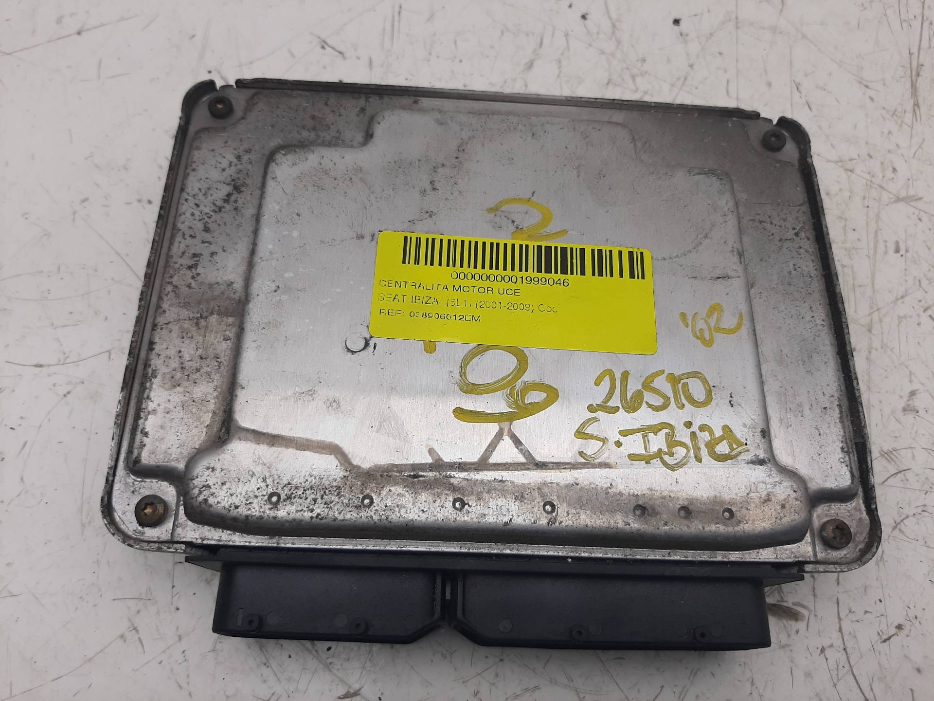 SEAT Cordoba 2 generation (1999-2009) Unitate de control motor 038906012EM,0281010690 18574148