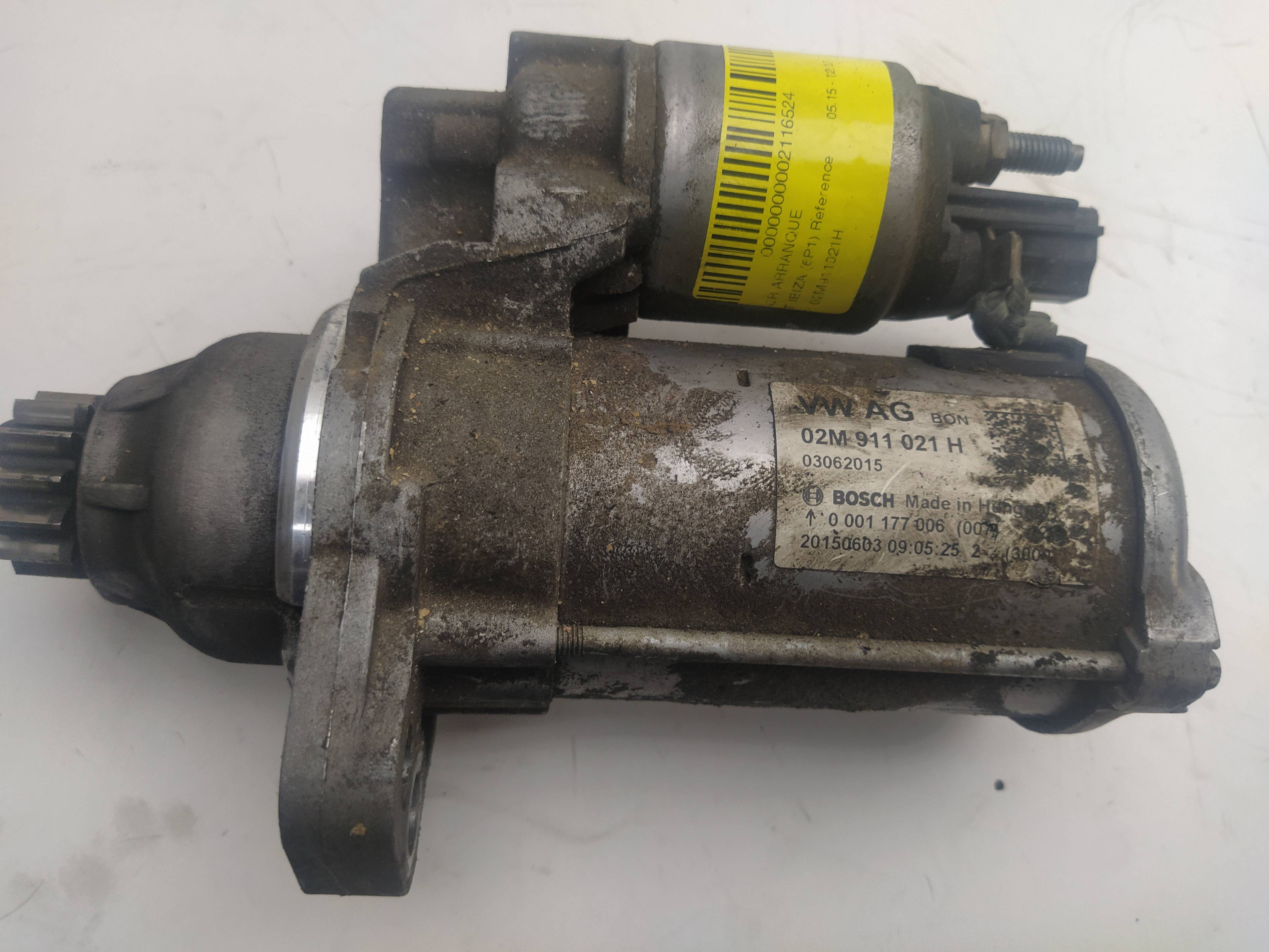 SEAT Ibiza 4 generation (2008-2017) Starter Motor 02M911021H, 0001177006 18606870