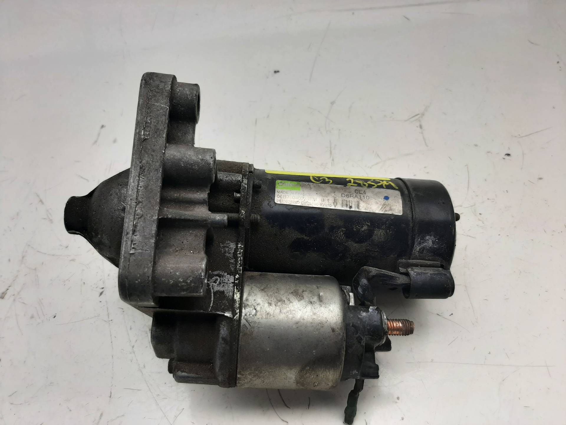 TOYOTA C3 1 generation (2002-2010) Starter Motor 06B70402JFM,9640825280 18570698