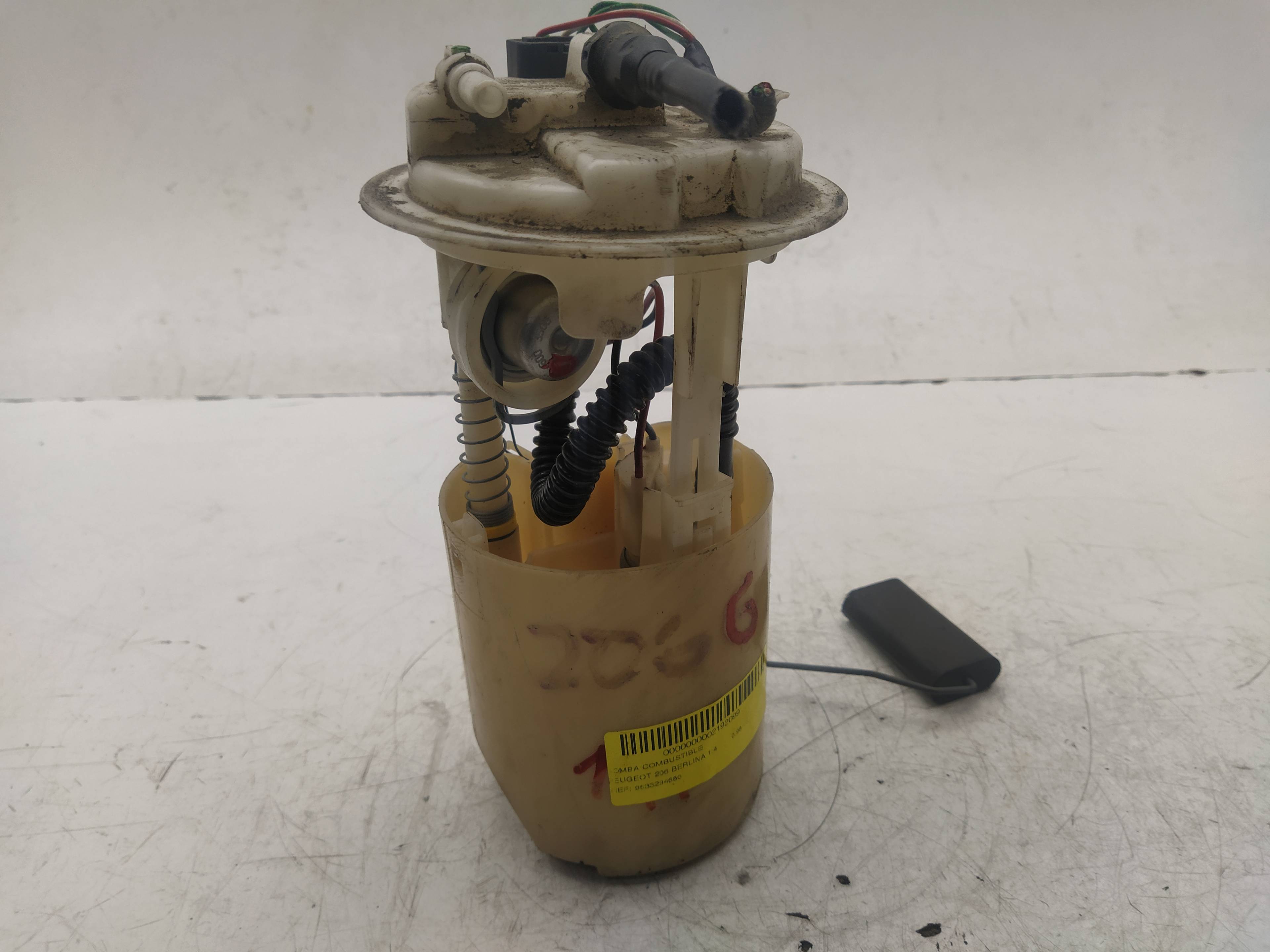 PEUGEOT 206 1 generation (1998-2009) In Tank Fuel Pump 9633294680 18632479