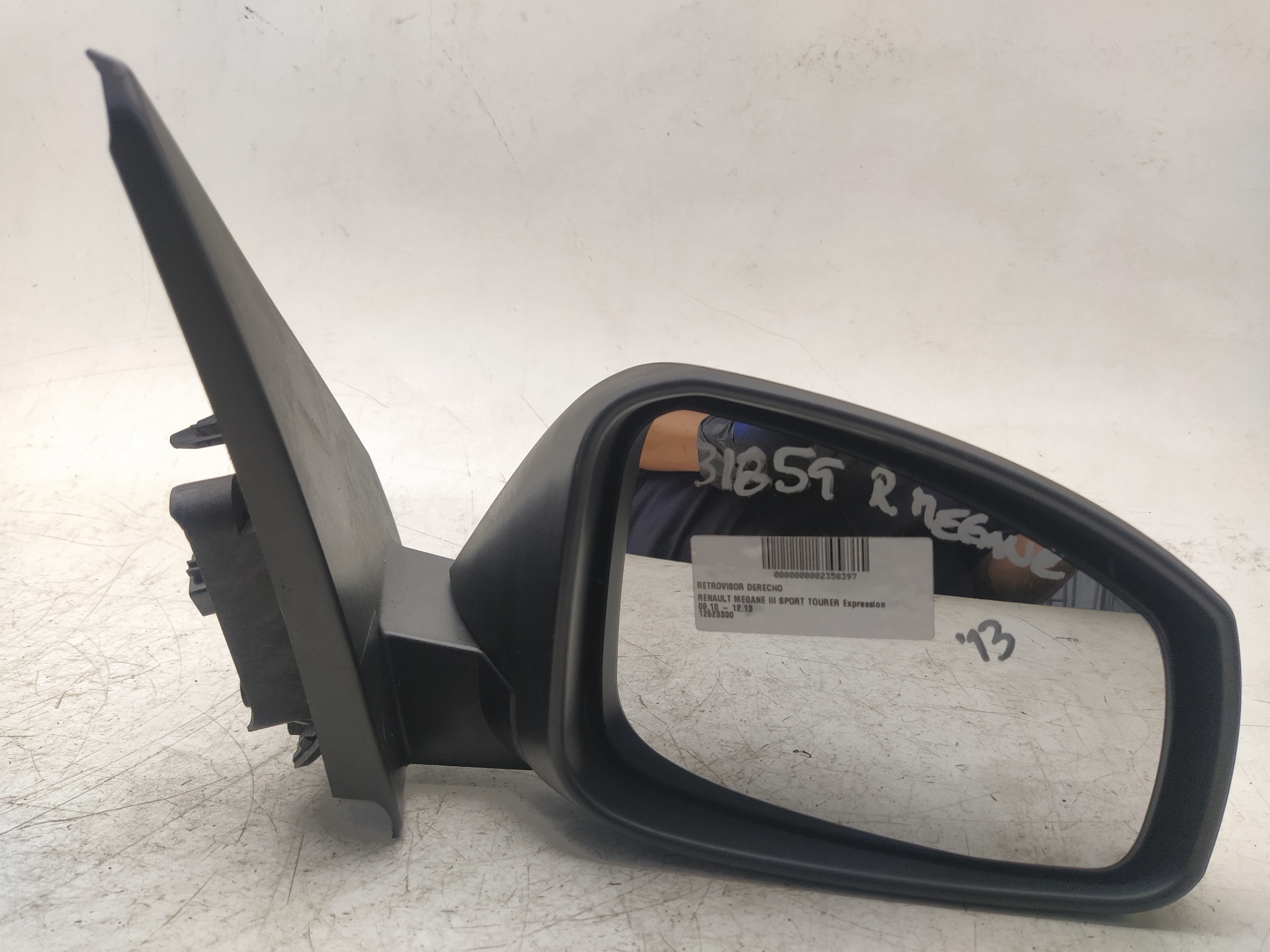 RENAULT Megane 3 generation (2008-2020) Right Side Wing Mirror 12523330 23720794