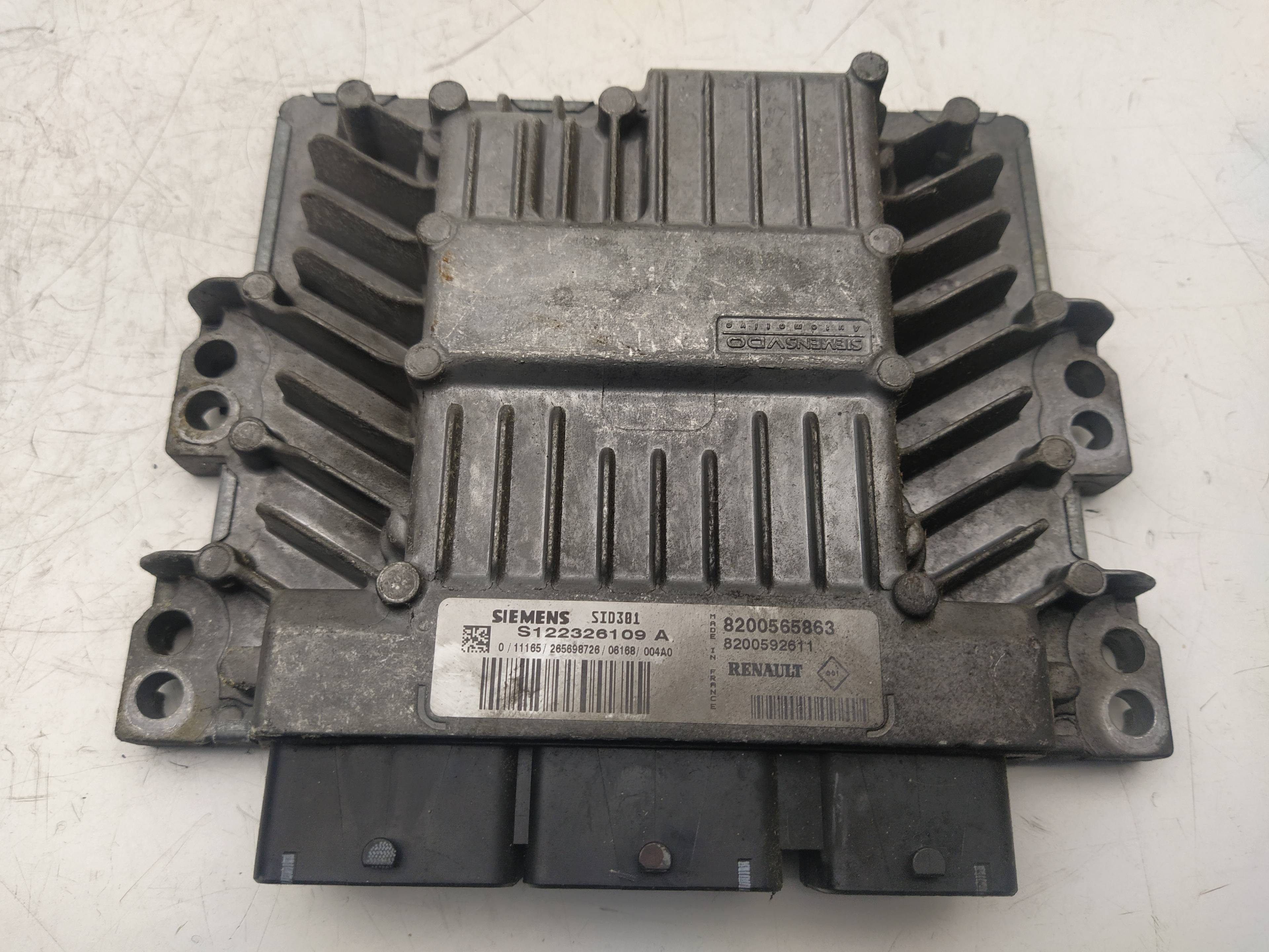 RENAULT Megane 2 generation (2002-2012) Motora vadības bloks 8200565863, S122326109A 18573541