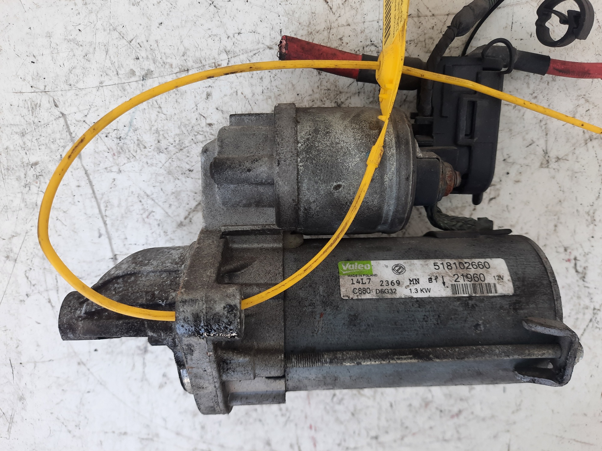 FIAT Starter Motor 518102660 18616783