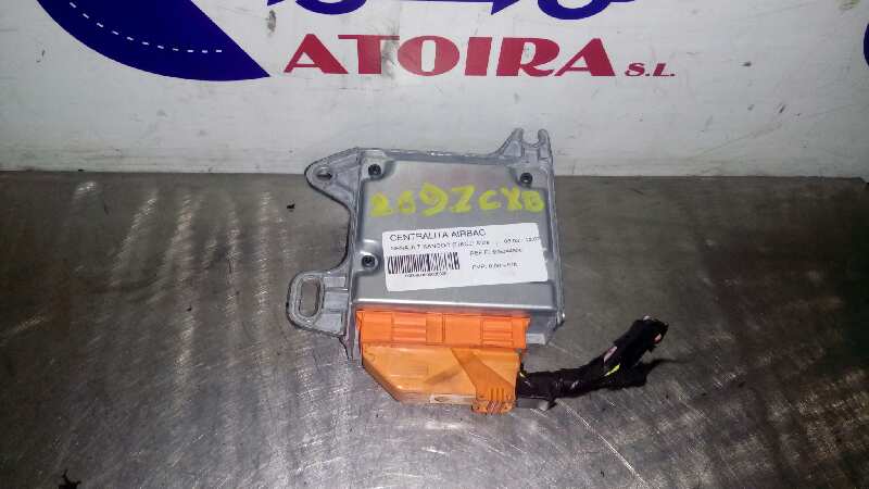 RENAULT Kangoo 1 generation (1998-2009) SRS Control Unit 605044900, 8200381654, E117KA10842 18378878