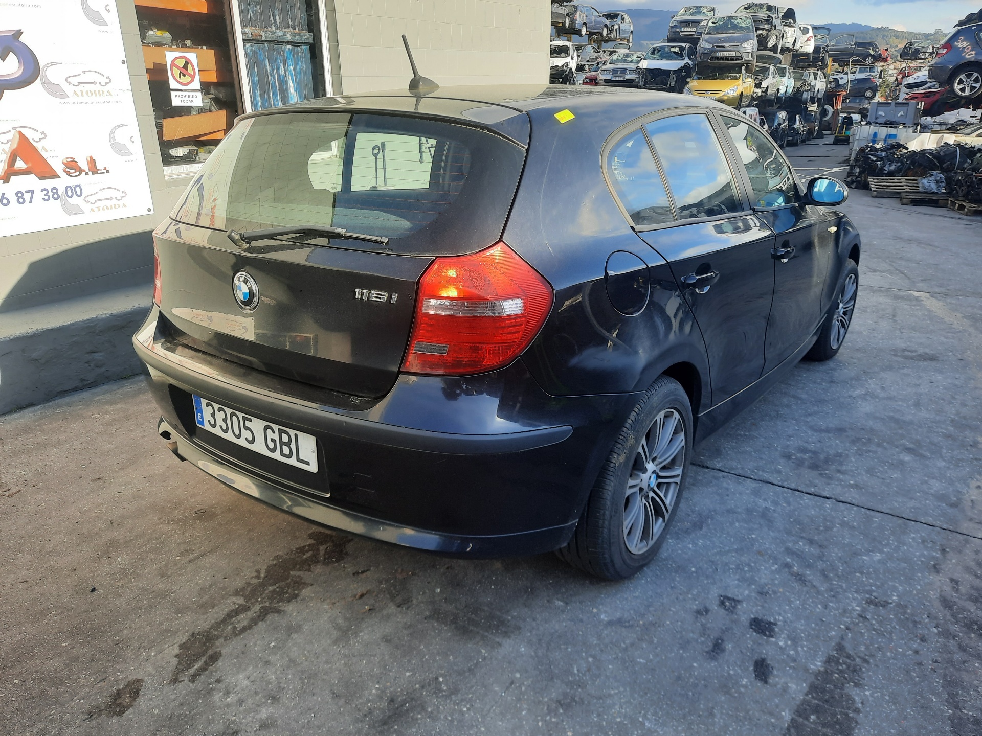 BMW 1 Series E81/E82/E87/E88 (2004-2013) Tailgate Window Wiper Arm 61629449913 18646108