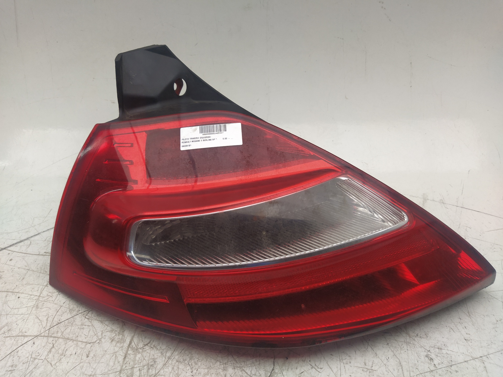 RENAULT Megane 2 generation (2002-2012) Rear Left Taillight 89038181 25767029