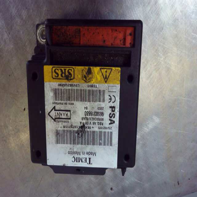 TOYOTA C3 2 generation (2009-2016) SRS Control Unit 9658316680 18370718