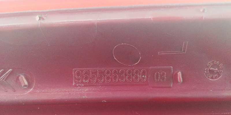 PEUGEOT C4 1 generation (2004-2011) Rear Left Taillight 9655863880 18460150