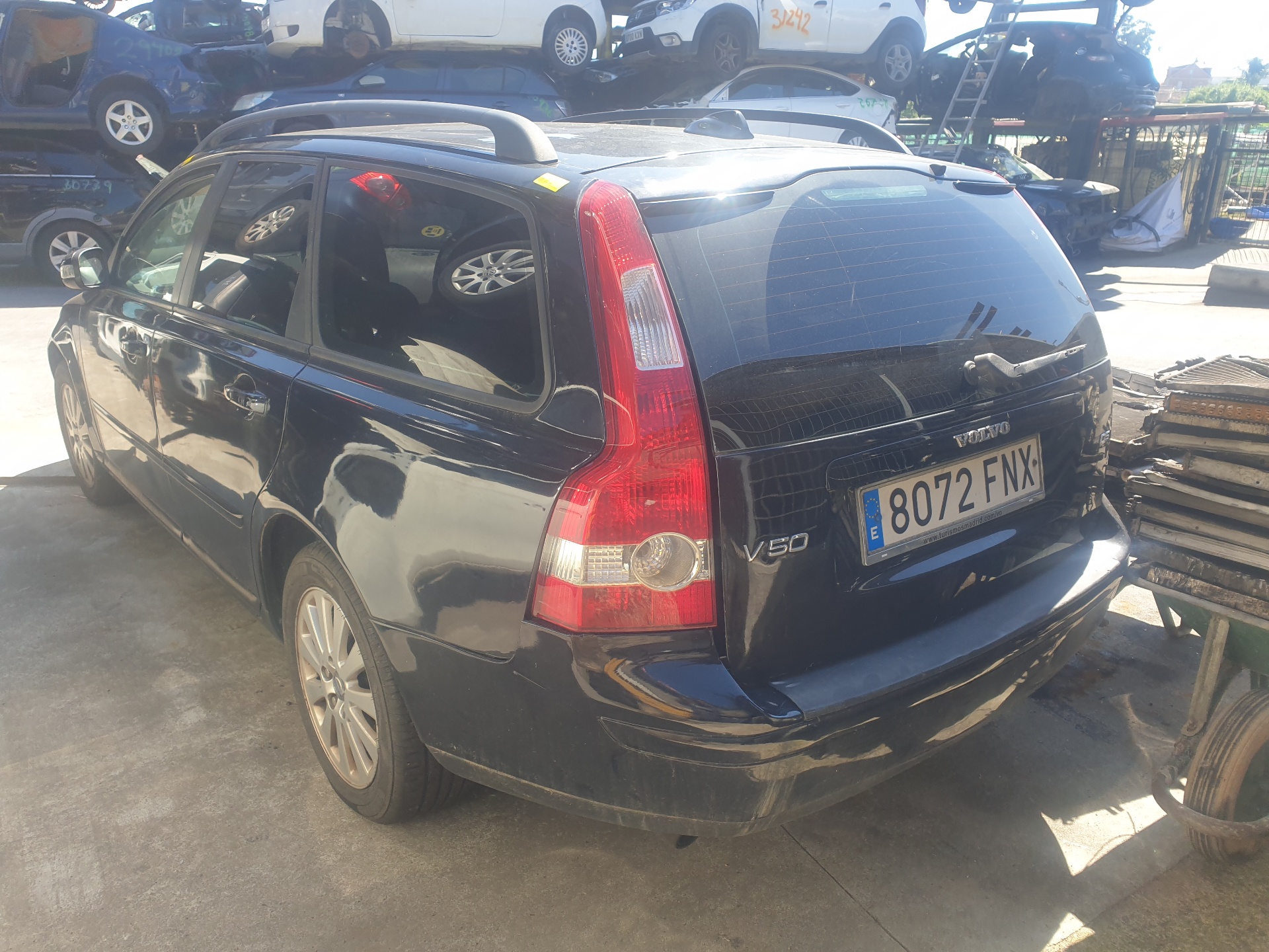 VOLVO V50 1 generation (2003-2012) Comutator de control geam ușă  dreapta spate 30658449 21238640