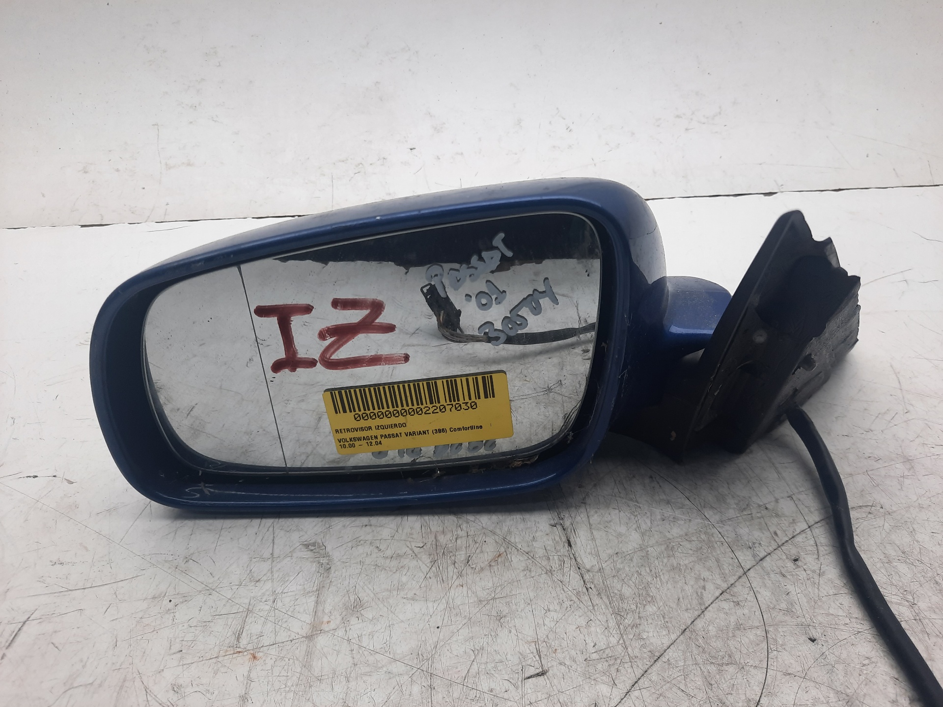 VOLKSWAGEN Passat Variant 1 generation (2010-2024) Left Side Wing Mirror 3B0857933 18636717