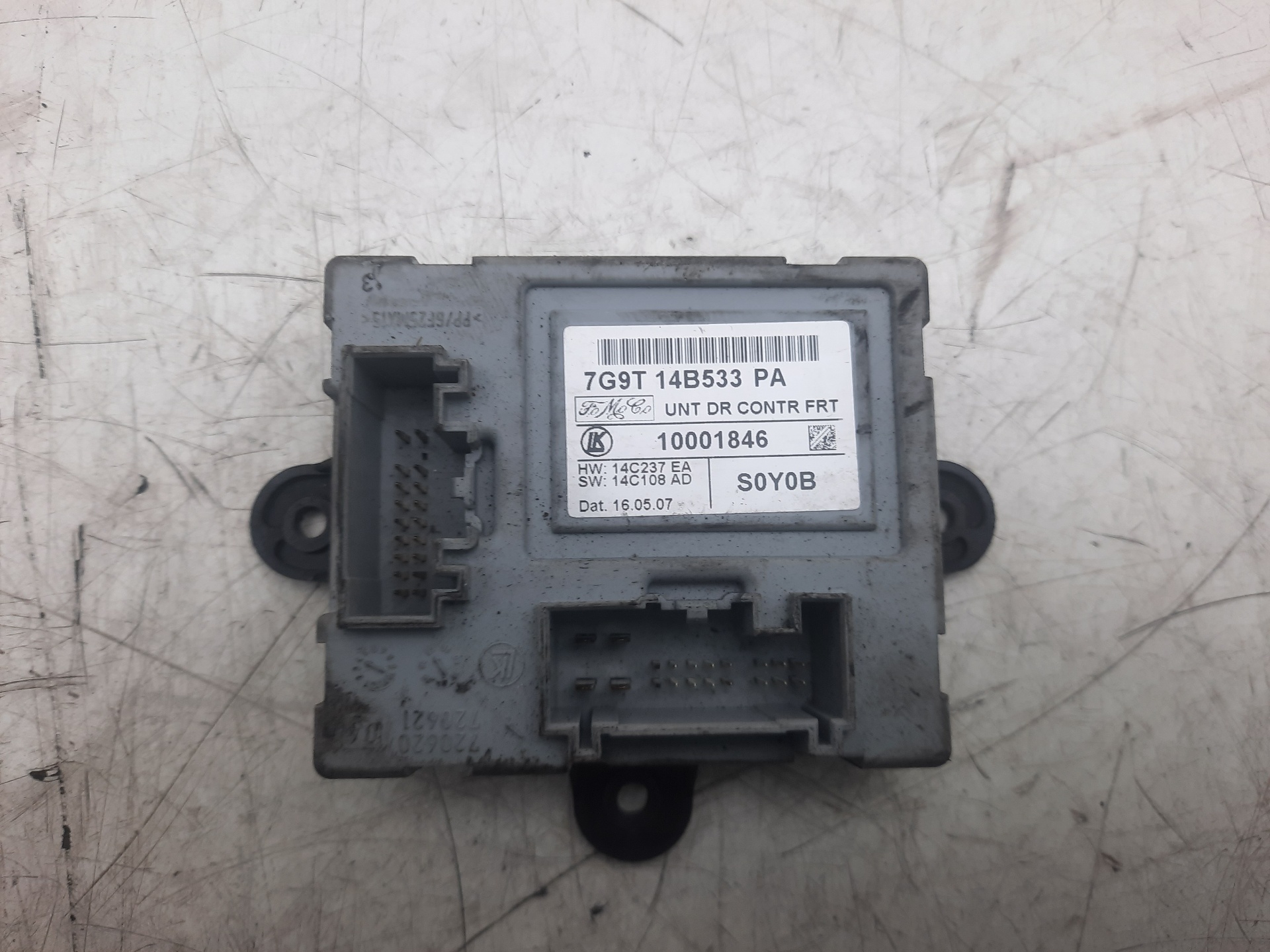 FORD Mondeo 4 generation (2007-2015) Other Control Units 7G9T14B533PA 18642889