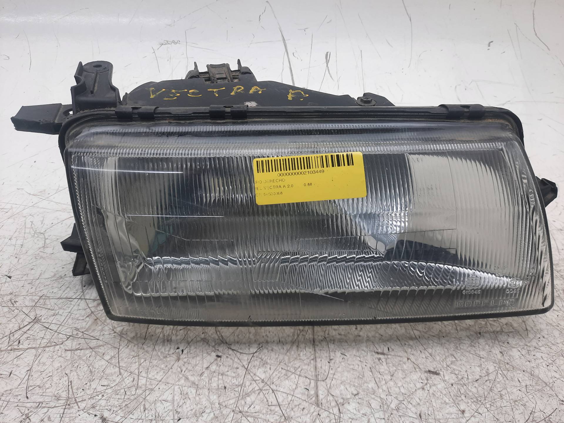 OPEL Vectra A (1988-1995) Front Right Headlight 54530388 18601123