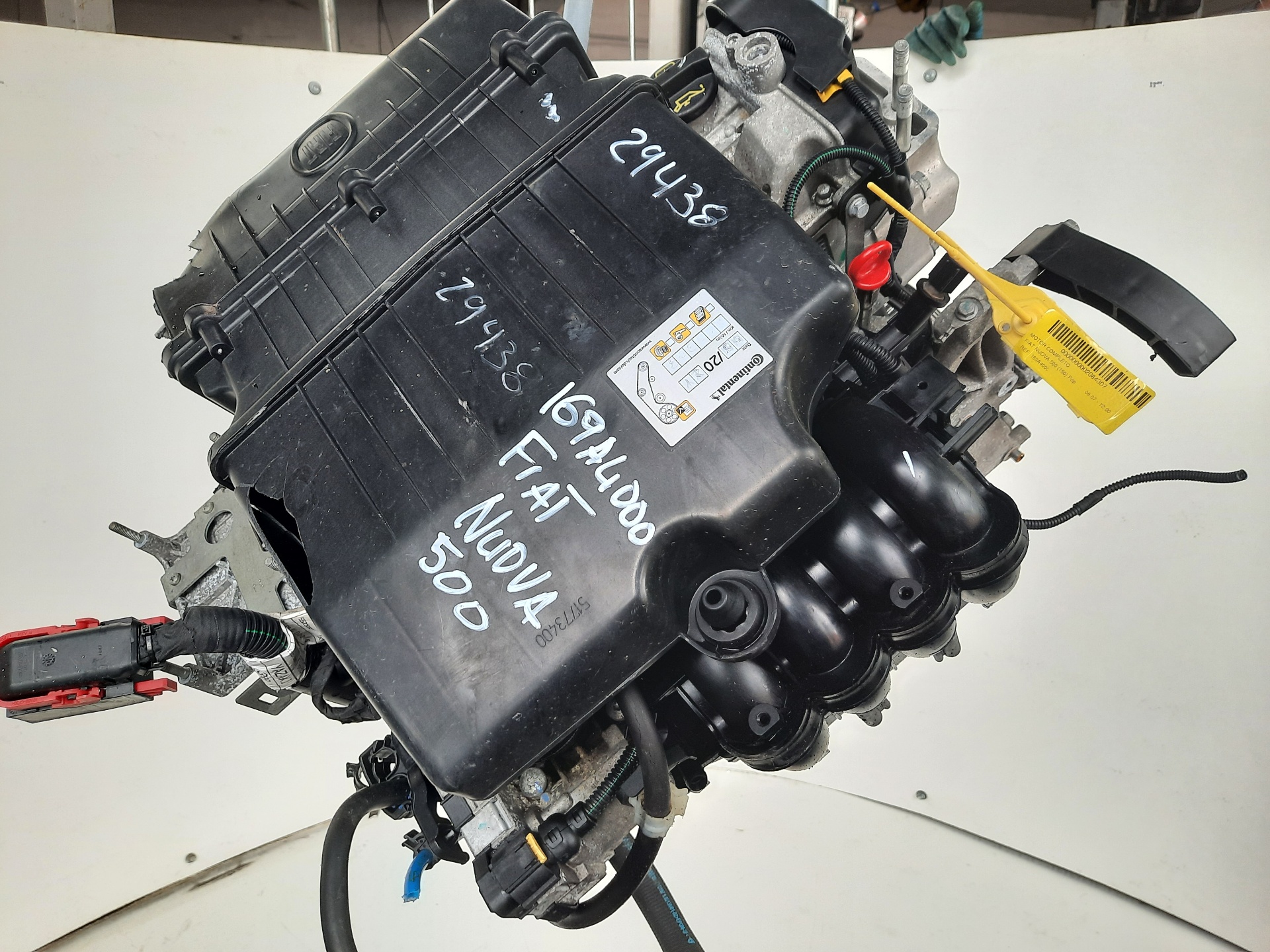 FIAT 500 2 generation (2008-2024) Двигатель 169A4000 24010796