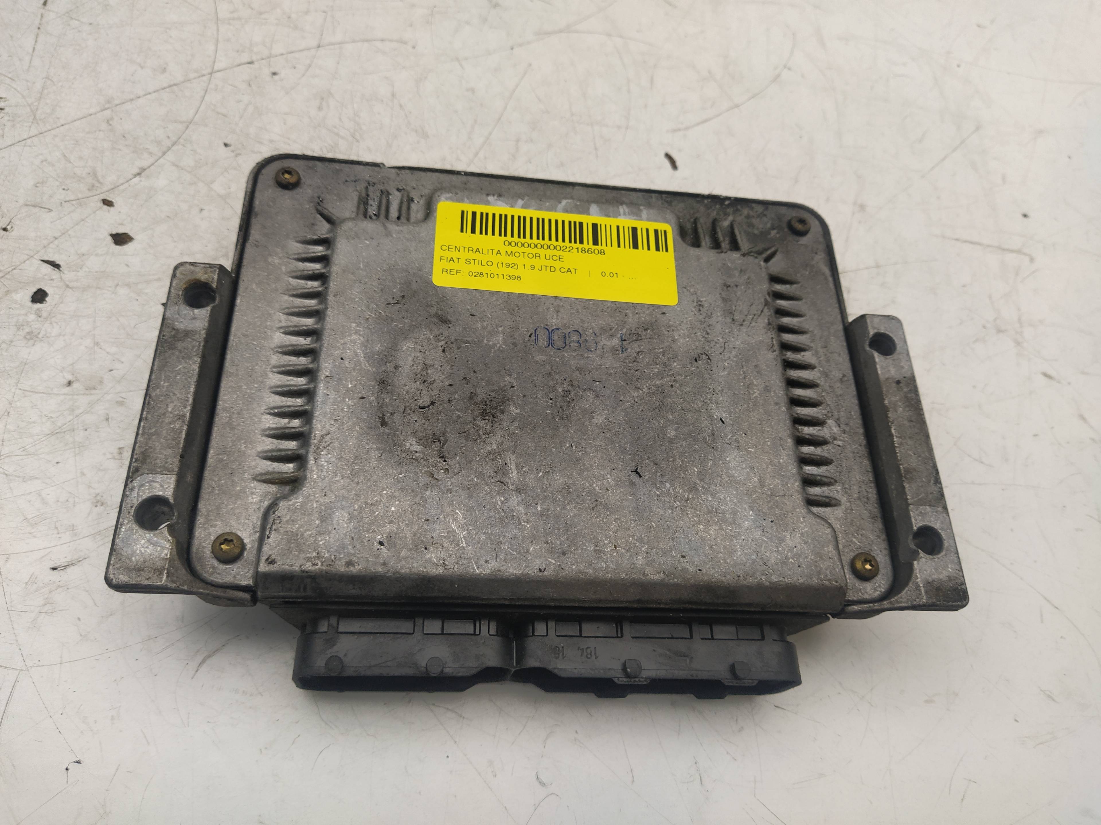 FIAT Stilo 1 generation (2001-2010) Motorkontrollenhet ECU 0261208204, 55187571 18642325