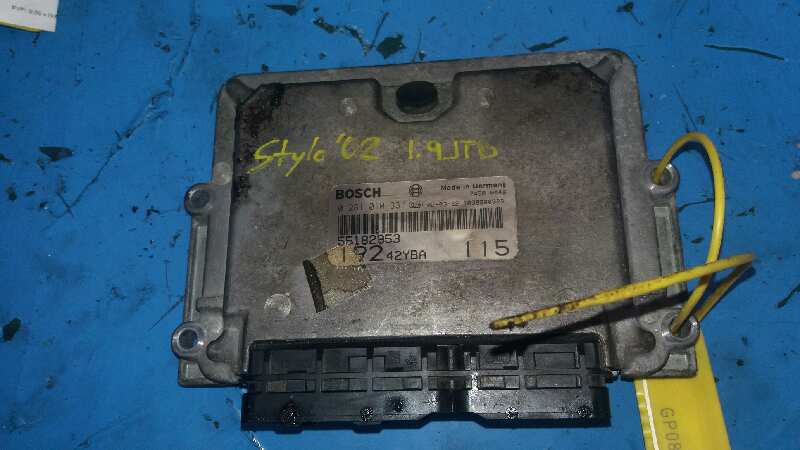 FIAT Stilo 1 generation (2001-2010) Блок управления двигателем 0281010337 18413144