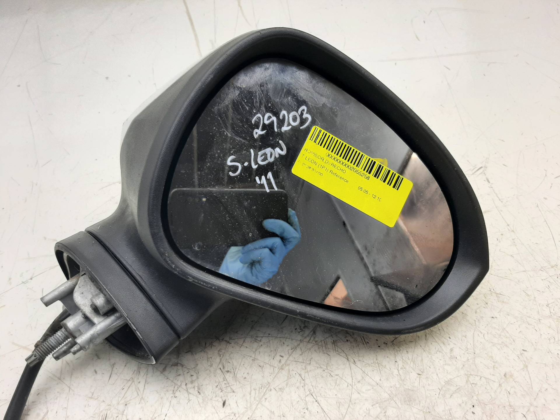 SEAT Leon 2 generation (2005-2012) Right Side Wing Mirror 212836400 18585430