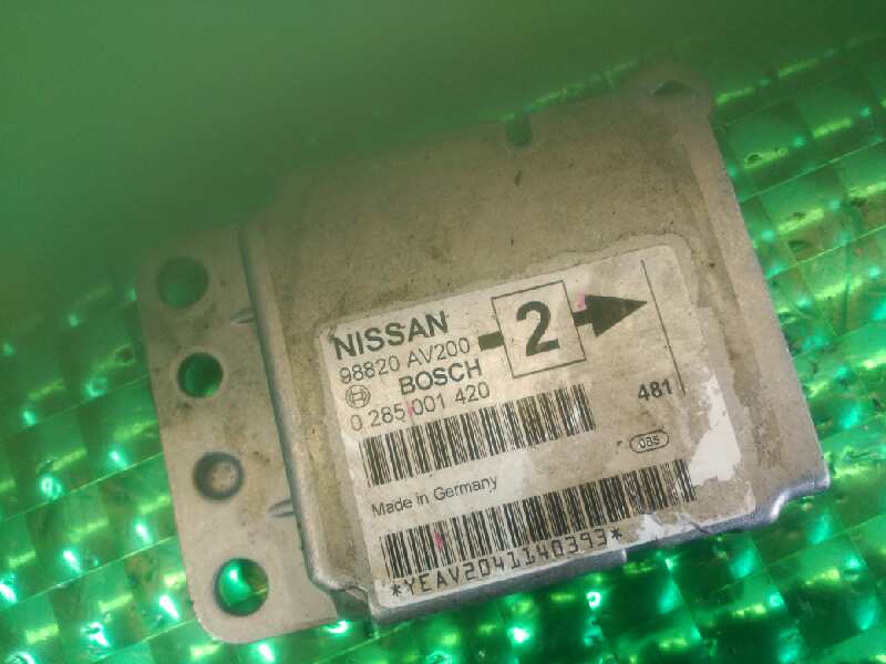 NISSAN Primera P12 (2001-2008) SRS Control Unit 0285001420 18400315