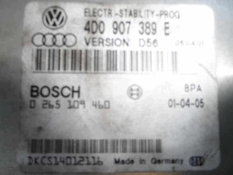 AUDI A8 D2/4D (1994-2002) Immobiliser control unit 0265109460 18353463