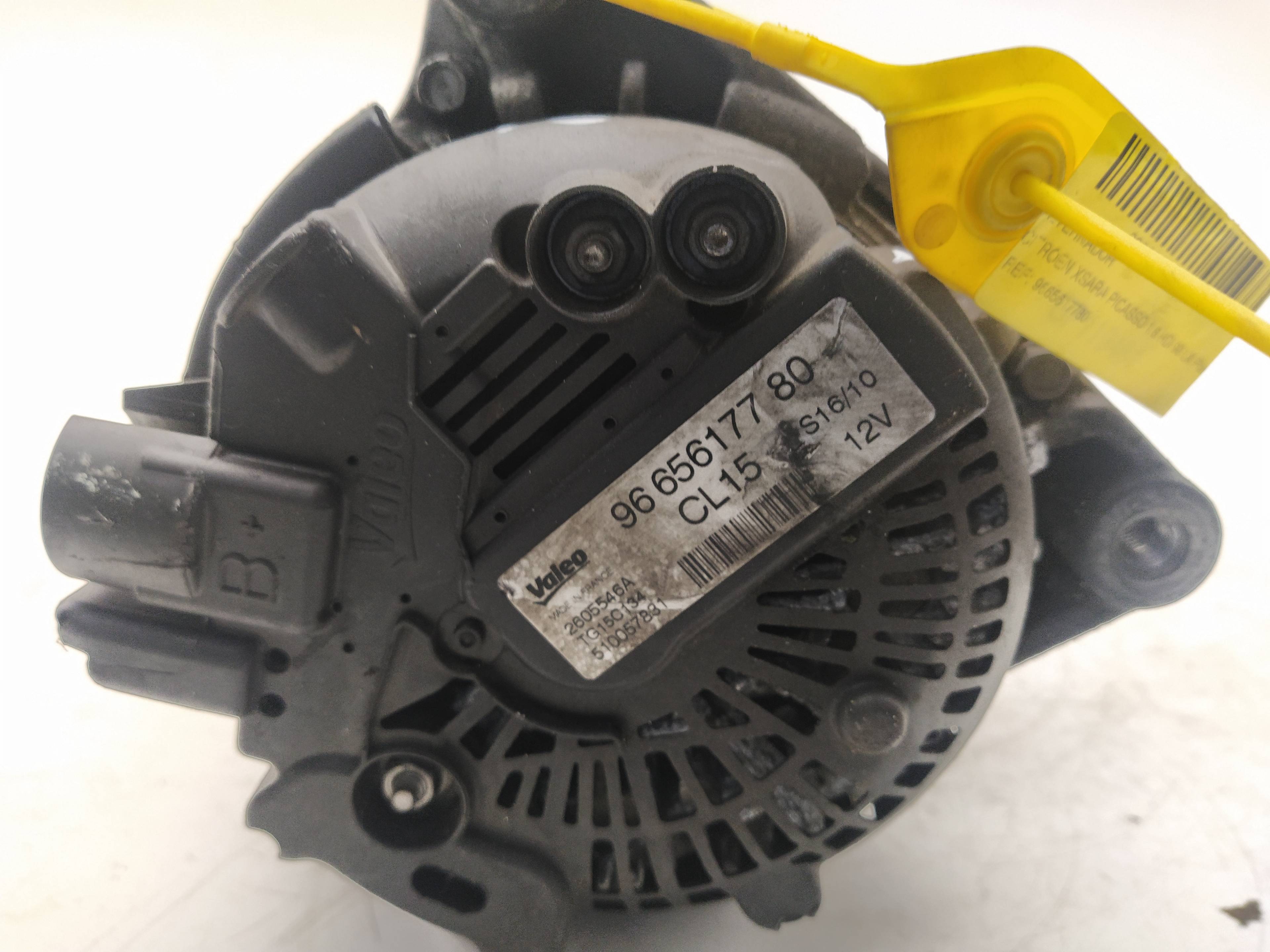 CITROËN Xsara Picasso 1 generation (1999-2010) Alternator 9665617780 18624361