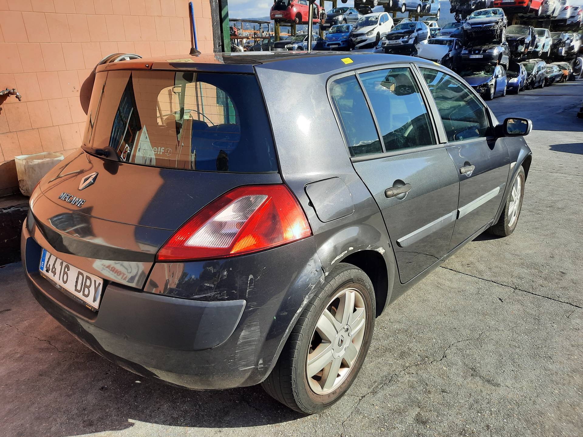 RENAULT Megane 2 generation (2002-2012) Bal első ajtó ablakemelő gombja 156018090 20709985