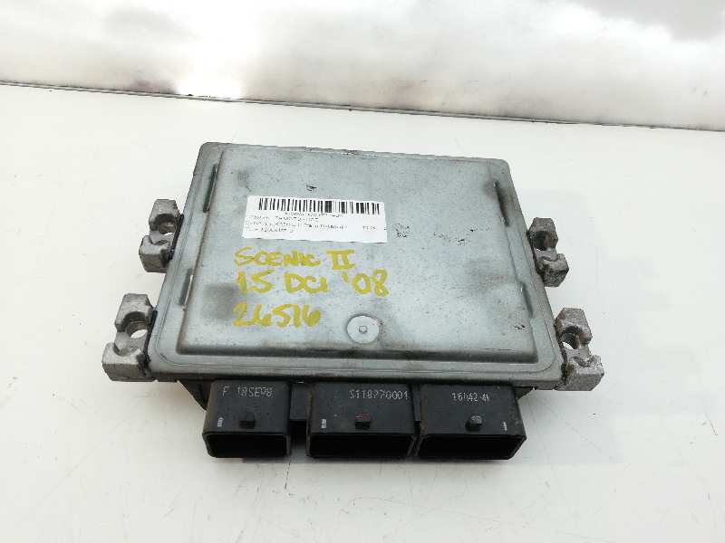 DODGE Scenic 2 generation (2003-2010) Engine Control Unit ECU 8200843713,8200807626,S122326114A 18533686