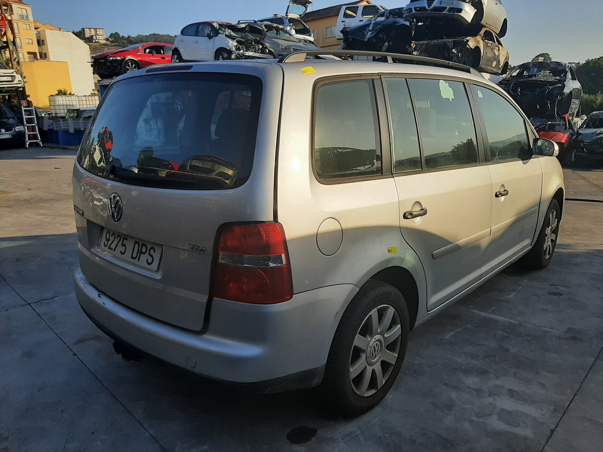 VOLKSWAGEN Touran 1 generation (2003-2015) Jobb első ajtó zárja 3D1837016AC 21587857