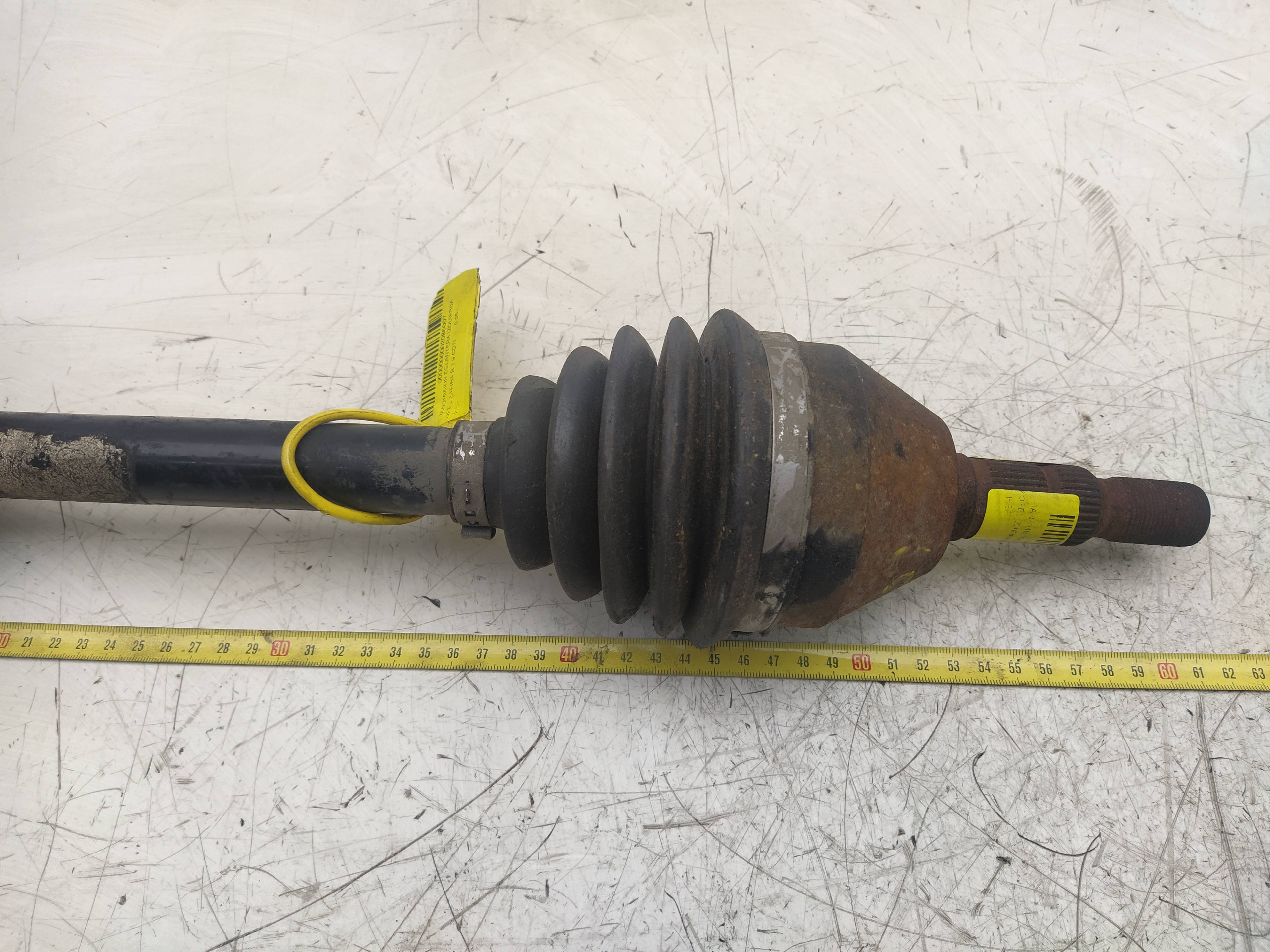 OPEL Zafira B (2005-2010) Front Left Driveshaft 24462251 18594855