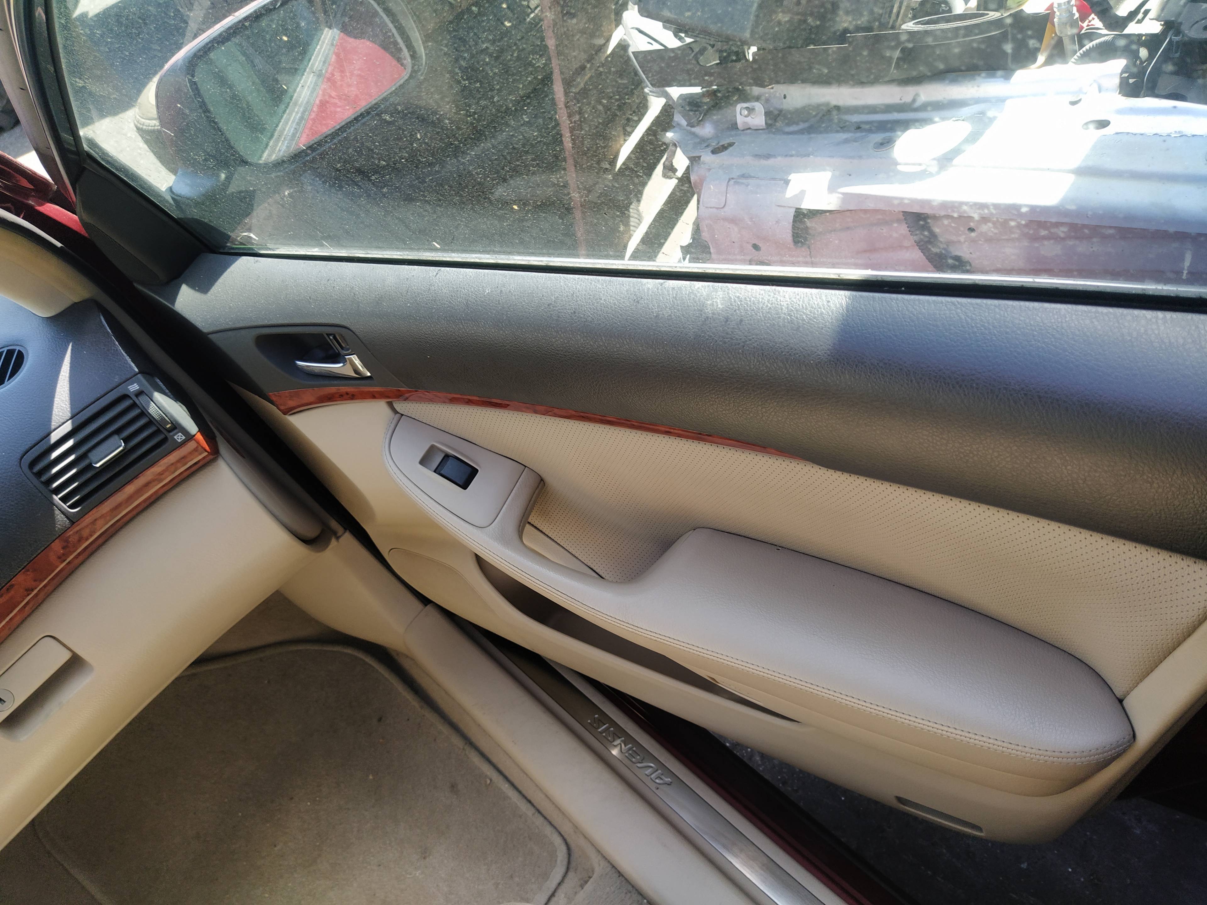 TOYOTA Avensis 2 generation (2002-2009) Priekinių dešinių durų stiklo pakelėjas 6981005050 21102274