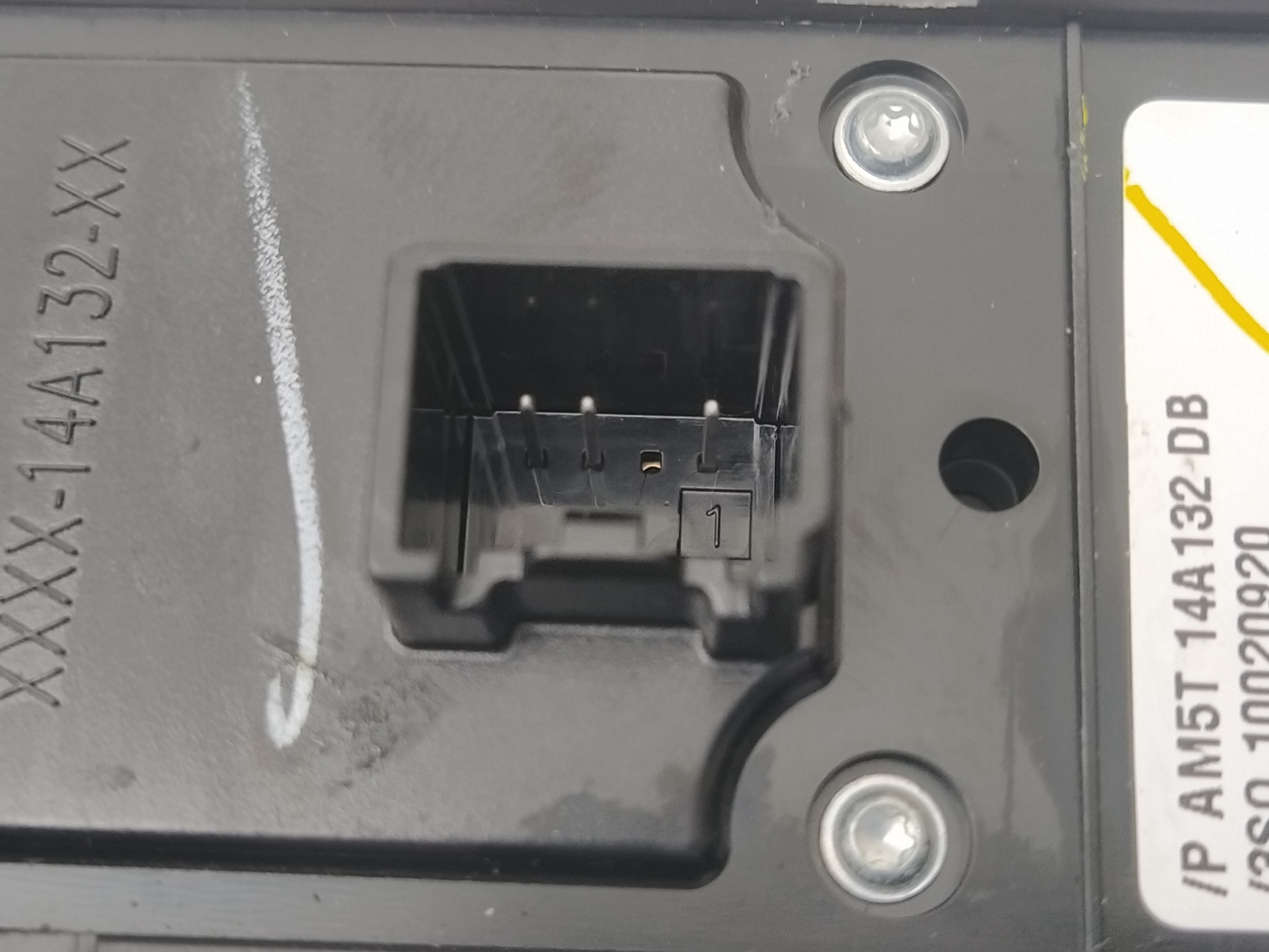 FORD C-Max 2 generation (2010-2019) Priekinių kairių durų langų pakėlimo mygtukai AM5T14A132DB 25044894
