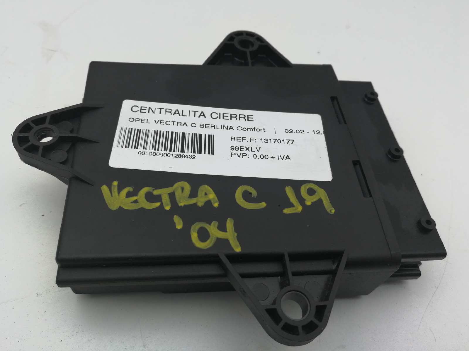 OPEL Vectra C (2002-2005) Other Control Units 13170177,99EXLV,5WK46006 18443665