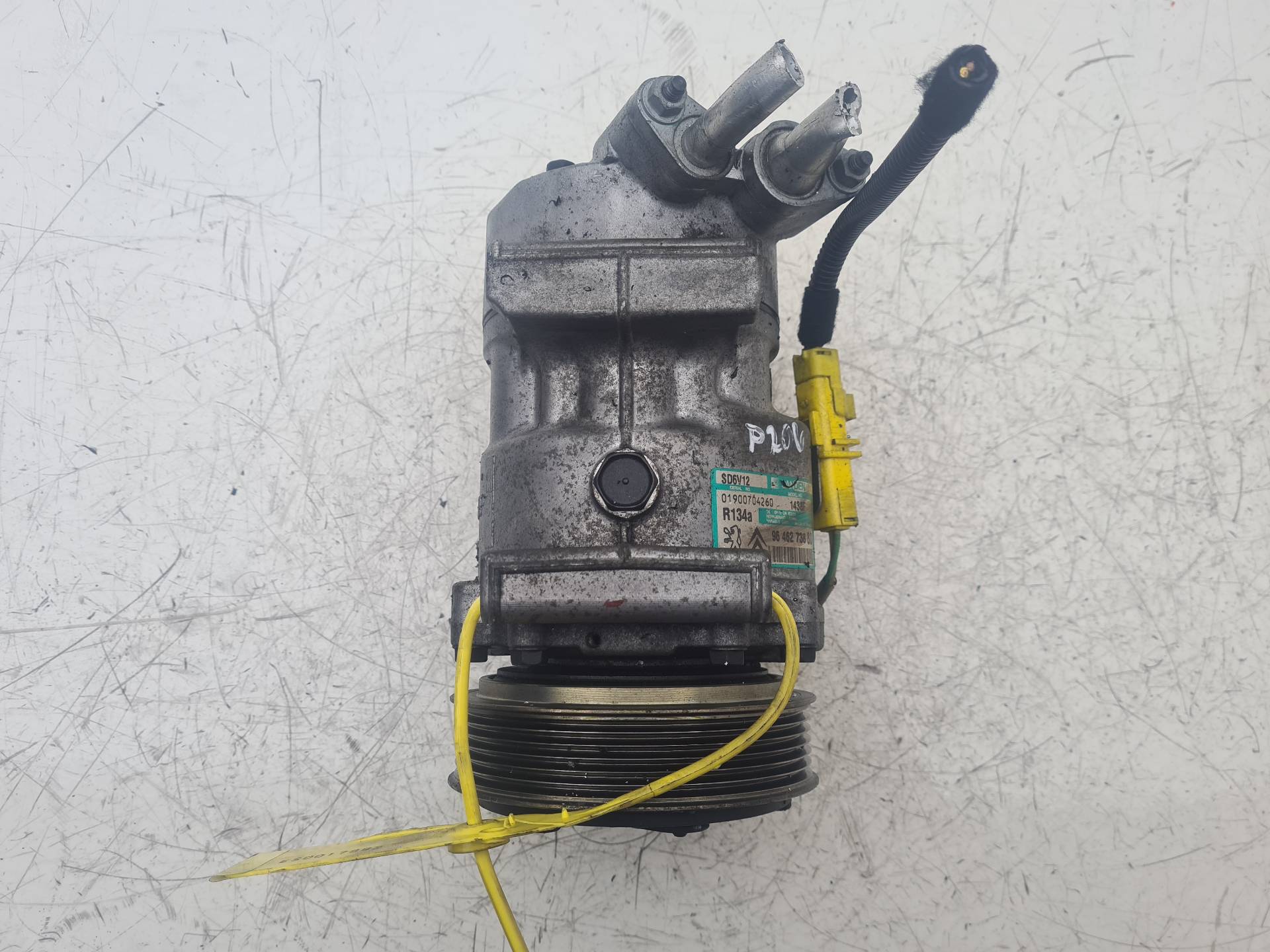 RENAULT 206 1 generation (1998-2009) Air Condition Pump 9646273880 18596279