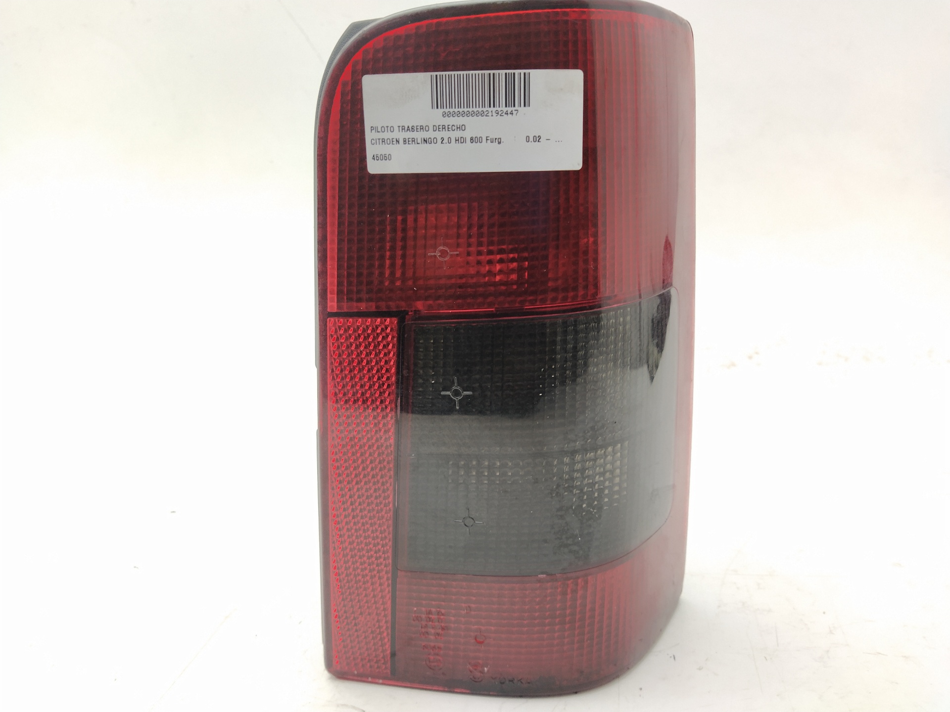CITROËN Berlingo 1 generation (1996-2012) Rear Right Taillight Lamp 45050 23097303