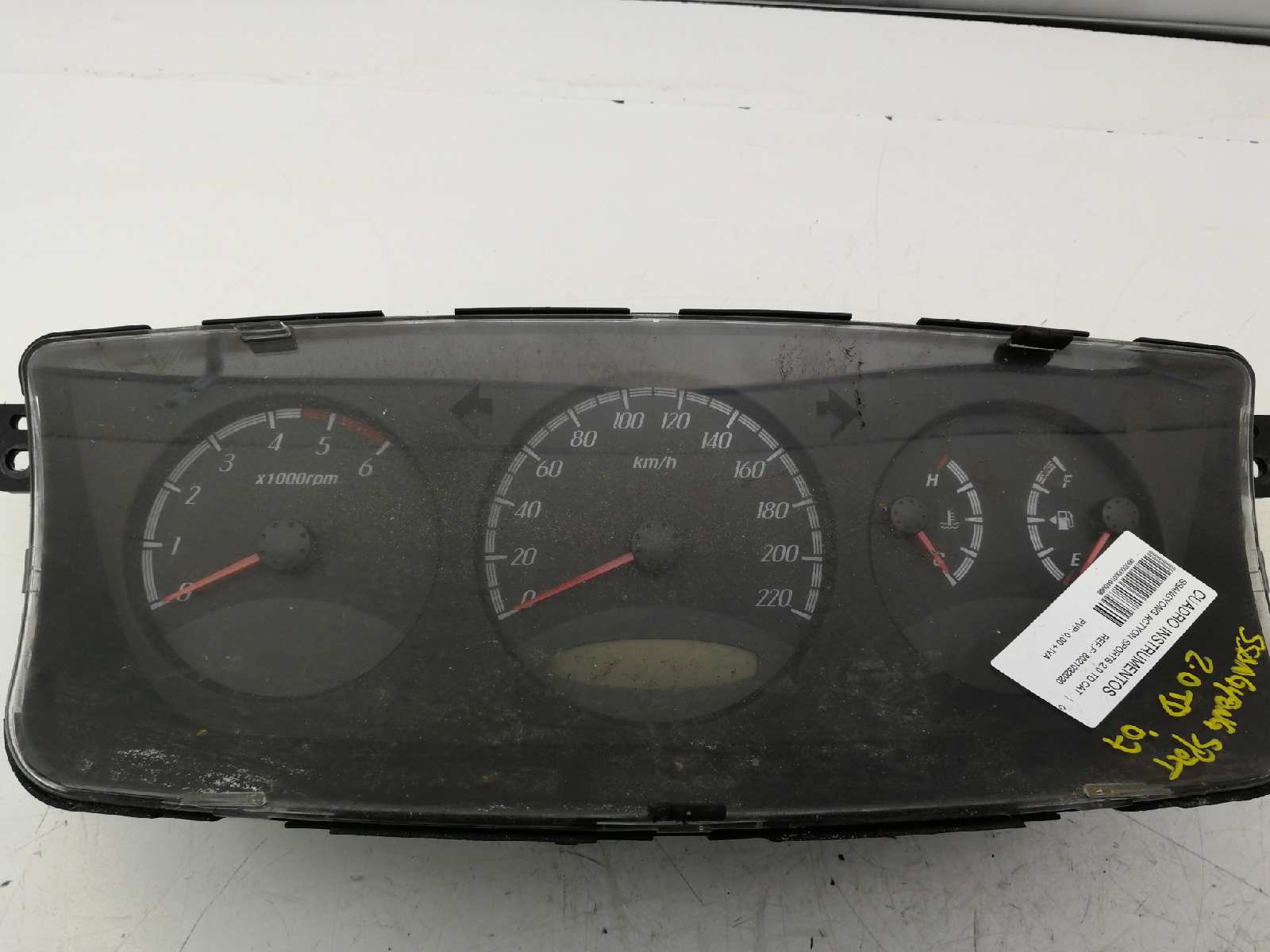 SSANGYONG Actyon 1 generation (2005-2012) Speedometer 8021032020 26361578