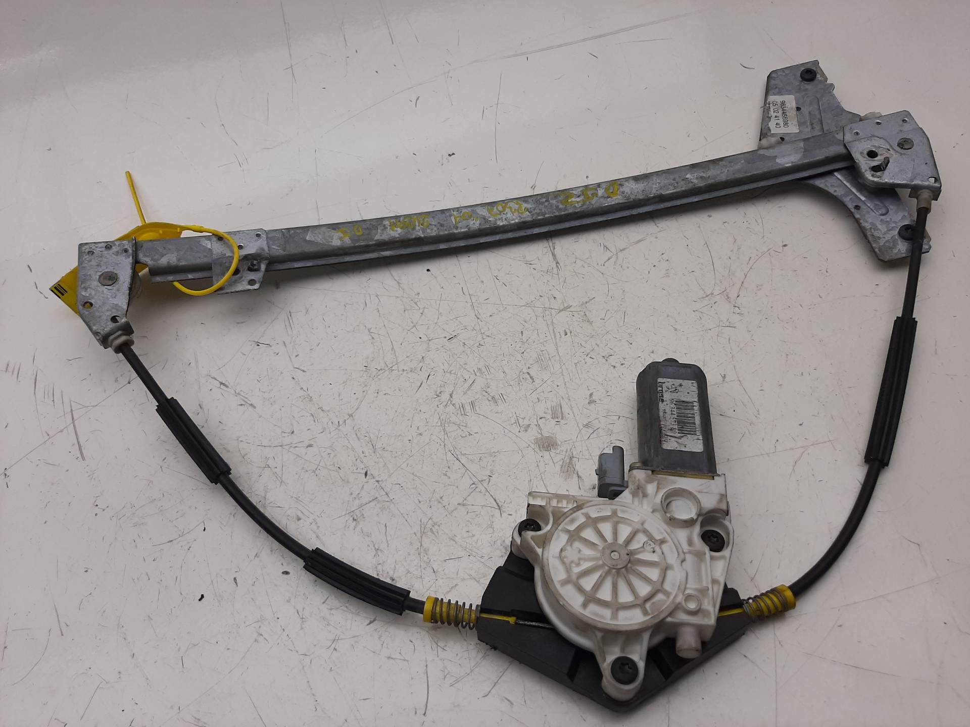 PEUGEOT 307 1 generation (2001-2008) Front Left Door Window Regulator 9634457380, 9634456980 18522049